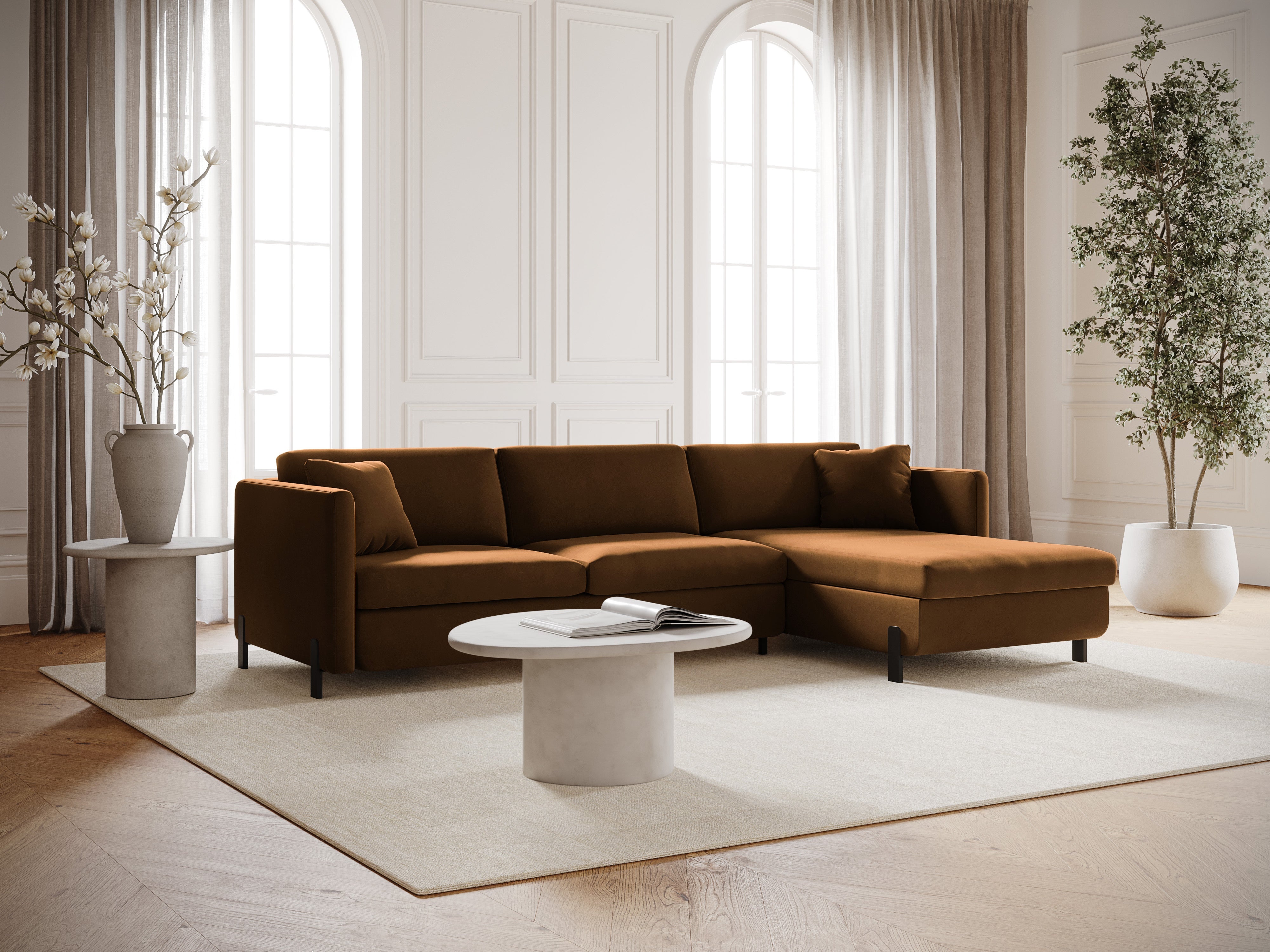 Kutna garnitura Gloria 280x170cm, Materijal: Baršun