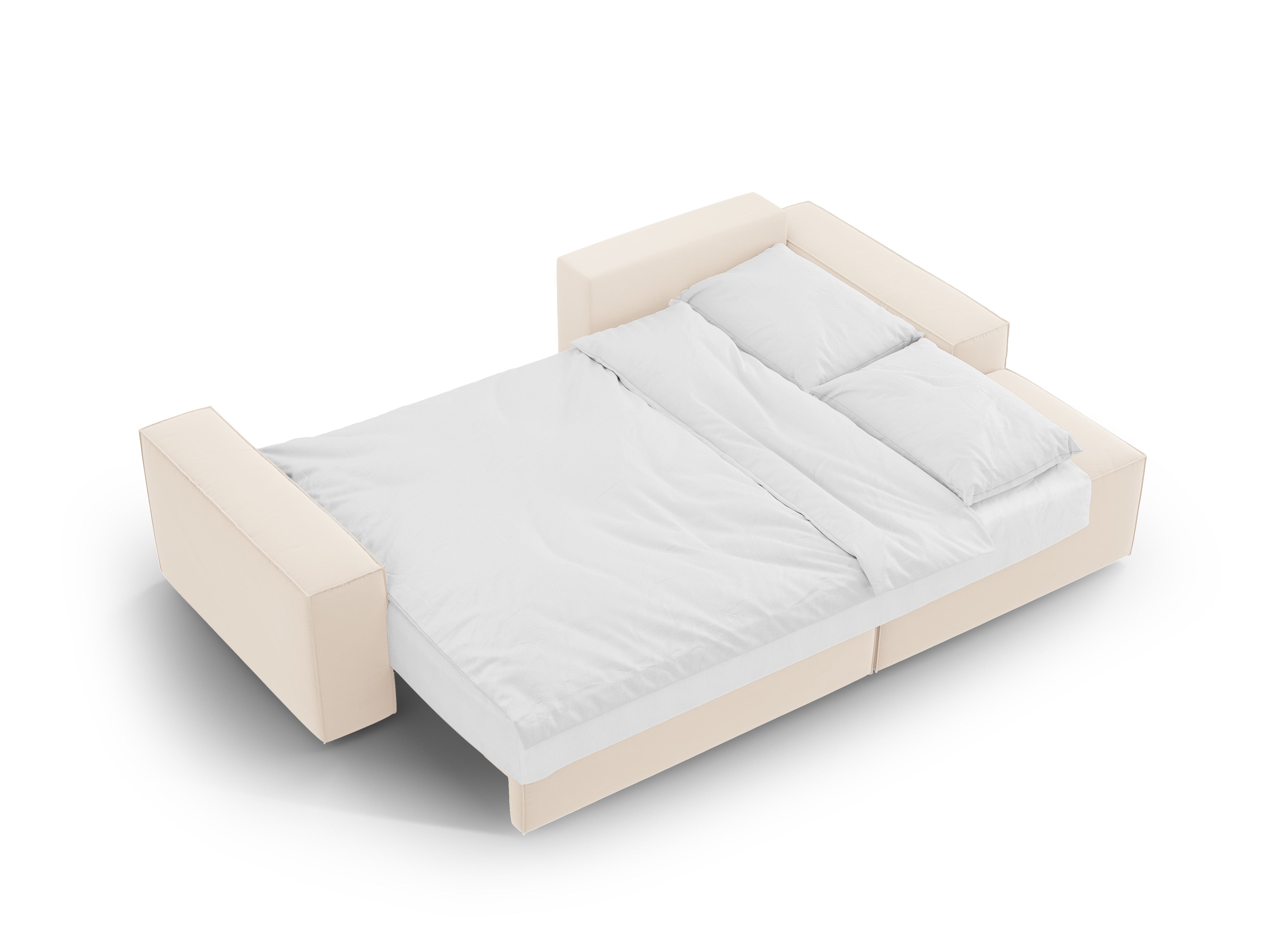 Kutna Garnitura Na Razvlačenje Jodie 246x151cm, Materijal: Baršun