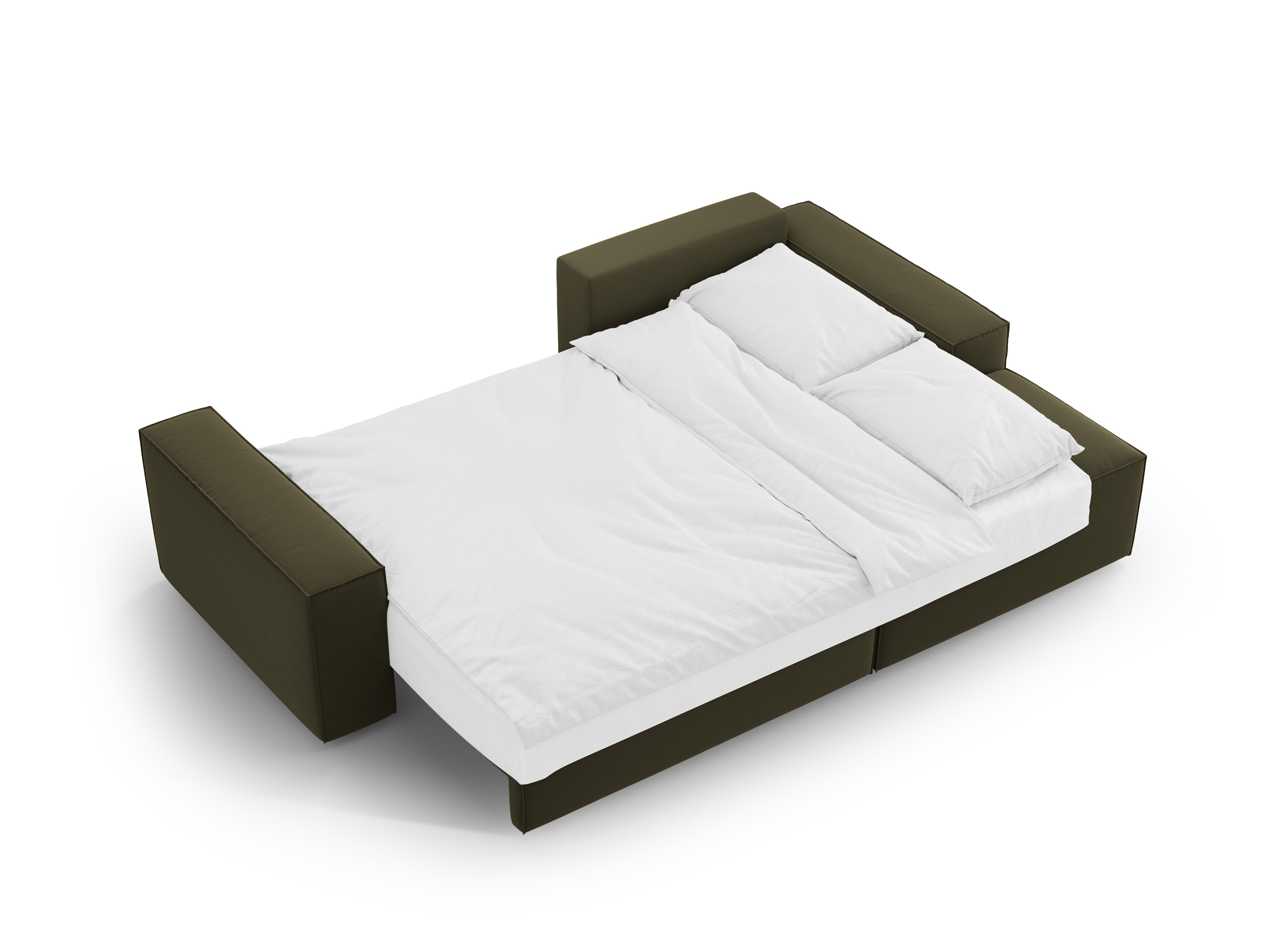 Kutna Garnitura Na Razvlačenje Jodie 246x151cm, Materijal: Baršun