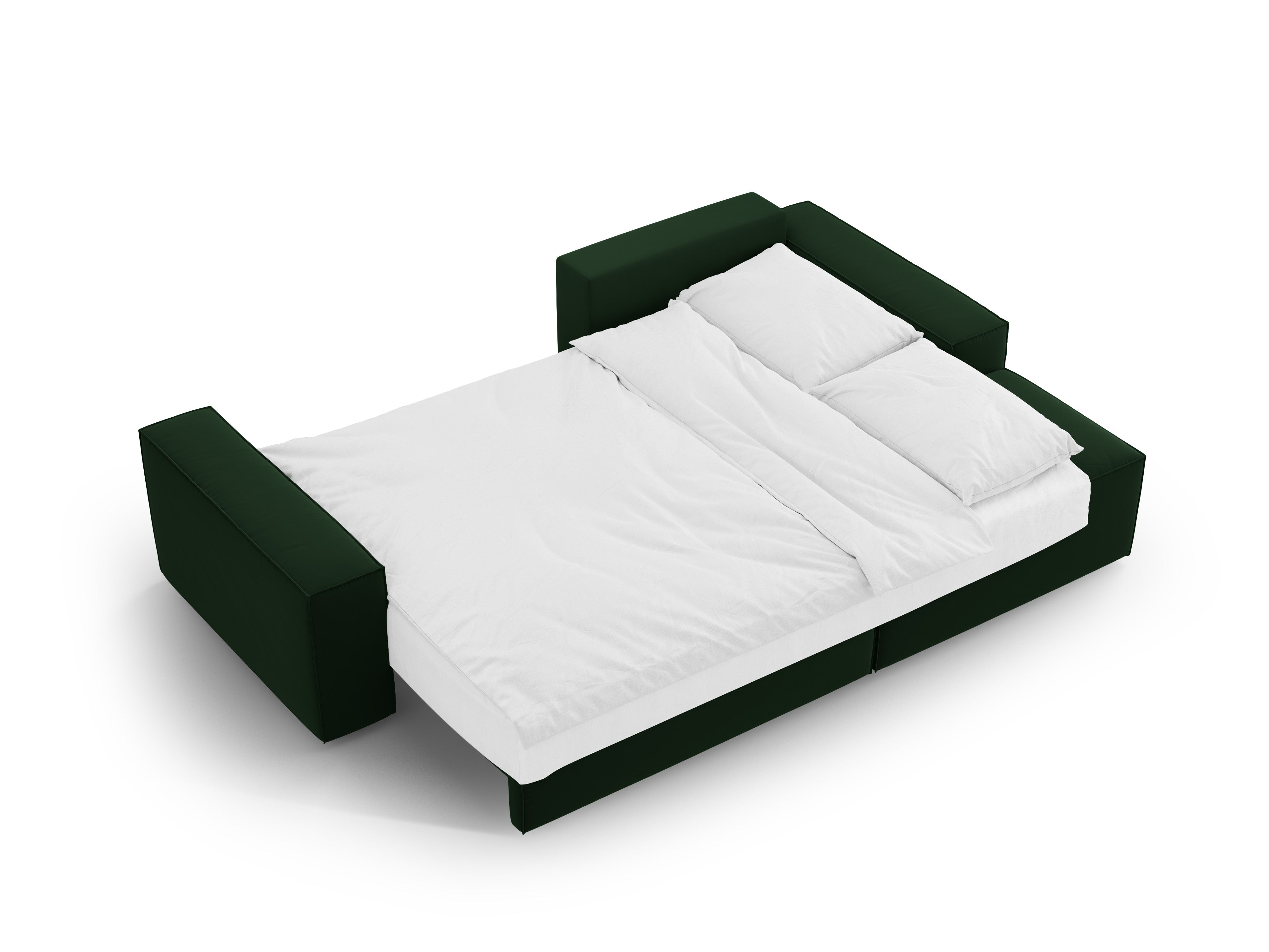 Kutna Garnitura Na Razvlačenje Jodie 246x151cm, Materijal: Baršun