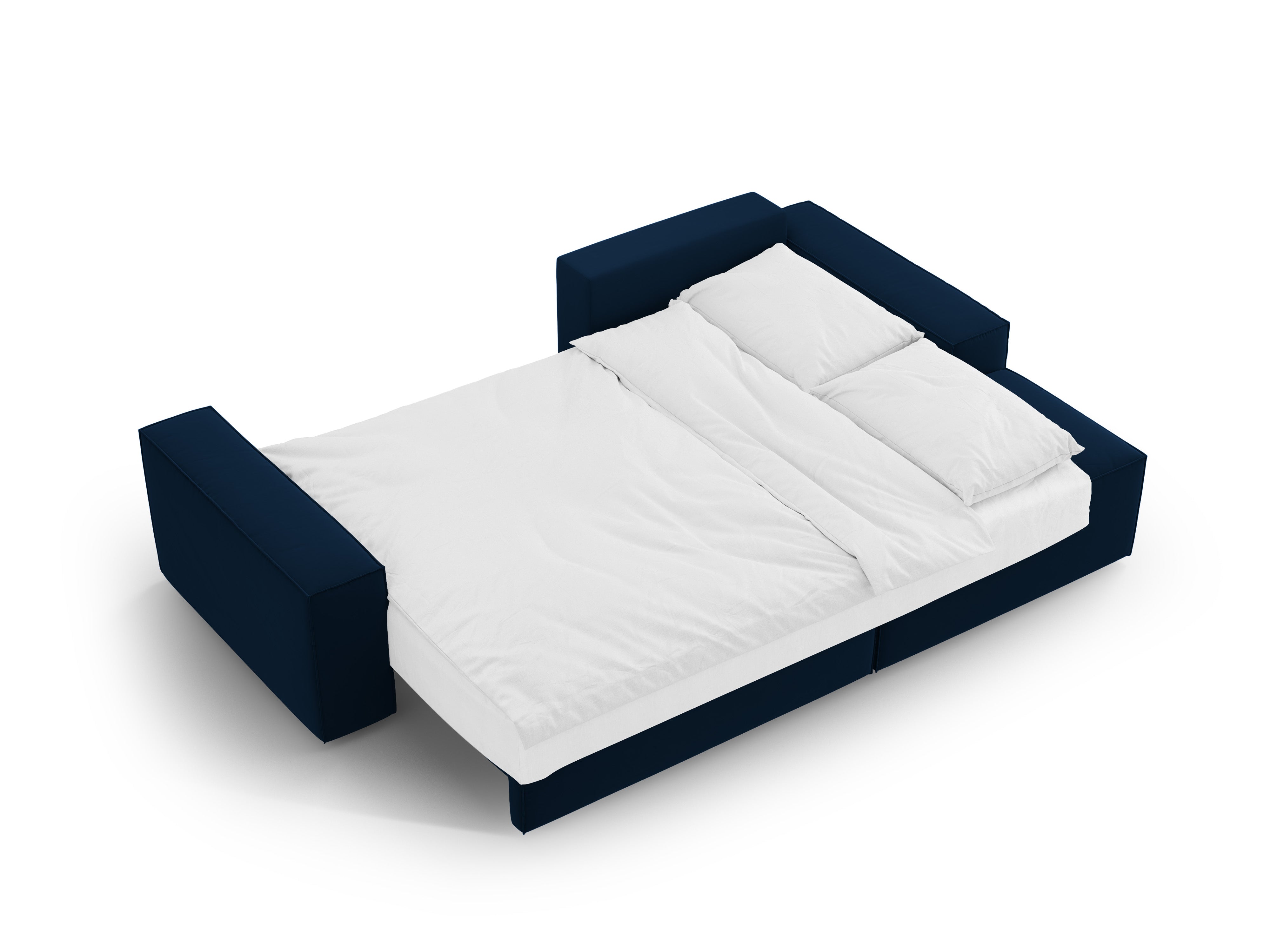 Kutna Garnitura Na Razvlačenje Jodie 246x151cm, Materijal: Baršun