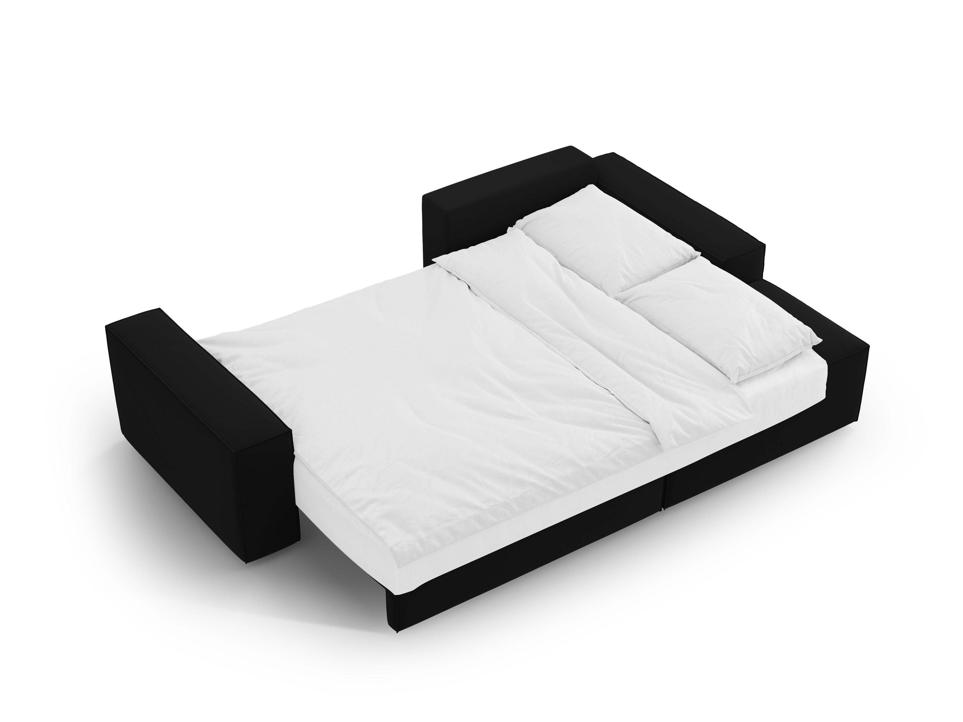 Kutna Garnitura Na Razvlačenje Jodie 246x151cm, Materijal: Baršun