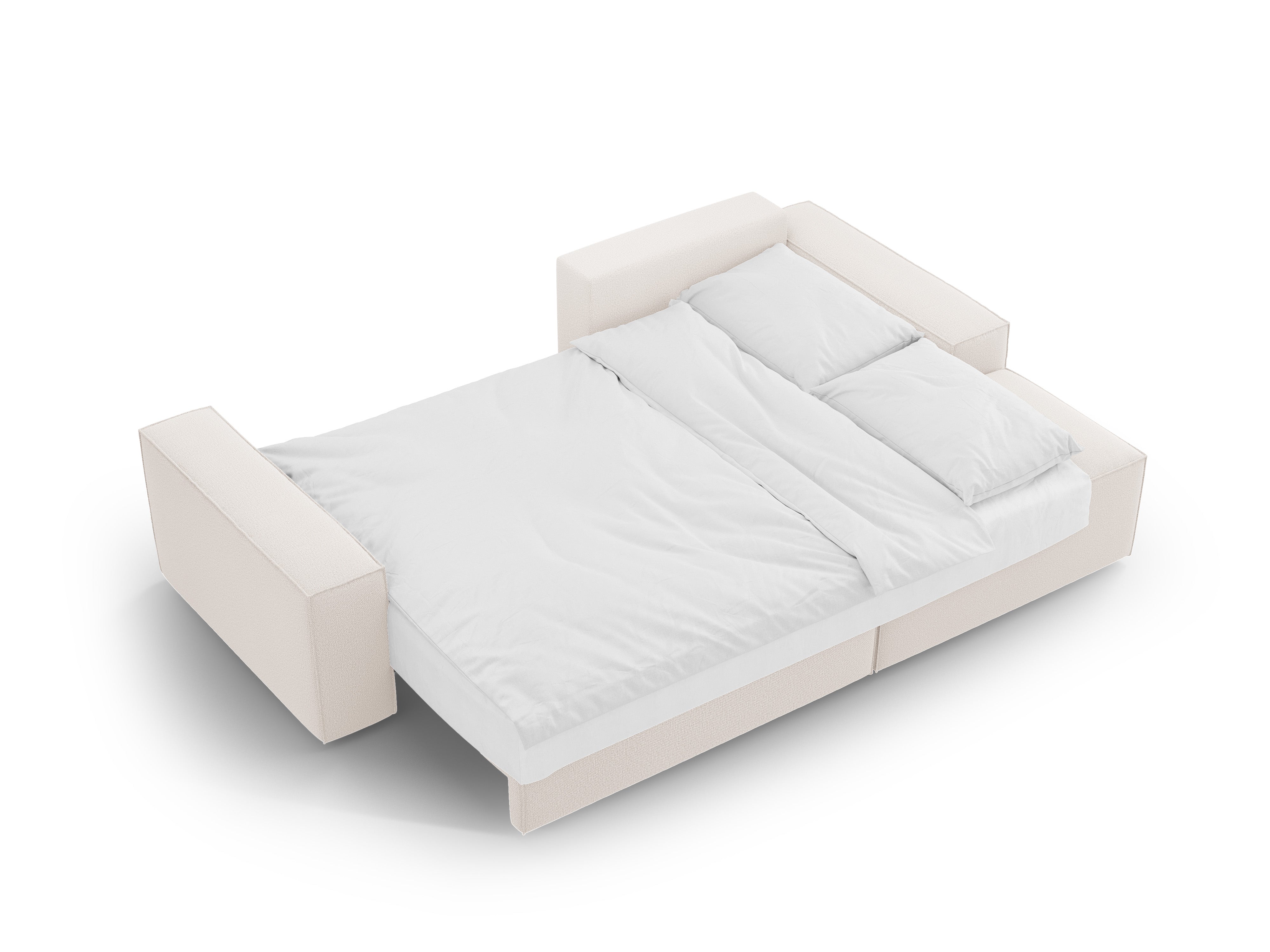 Kutna Garnitura Na Razvlačenje Jodie 246x151cm, Materijal: Strukturirana tkanina