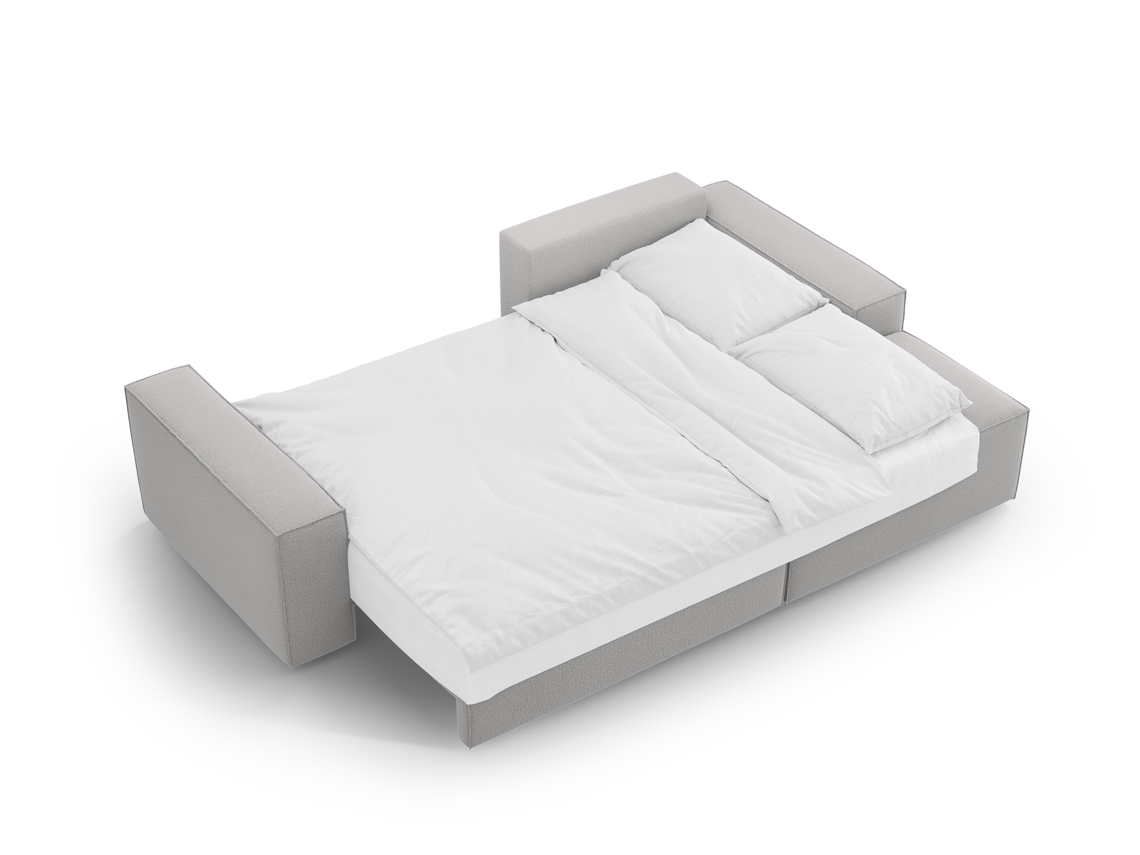 Kutna Garnitura Na Razvlačenje Jodie 246x151cm, Materijal: Strukturirana tkanina