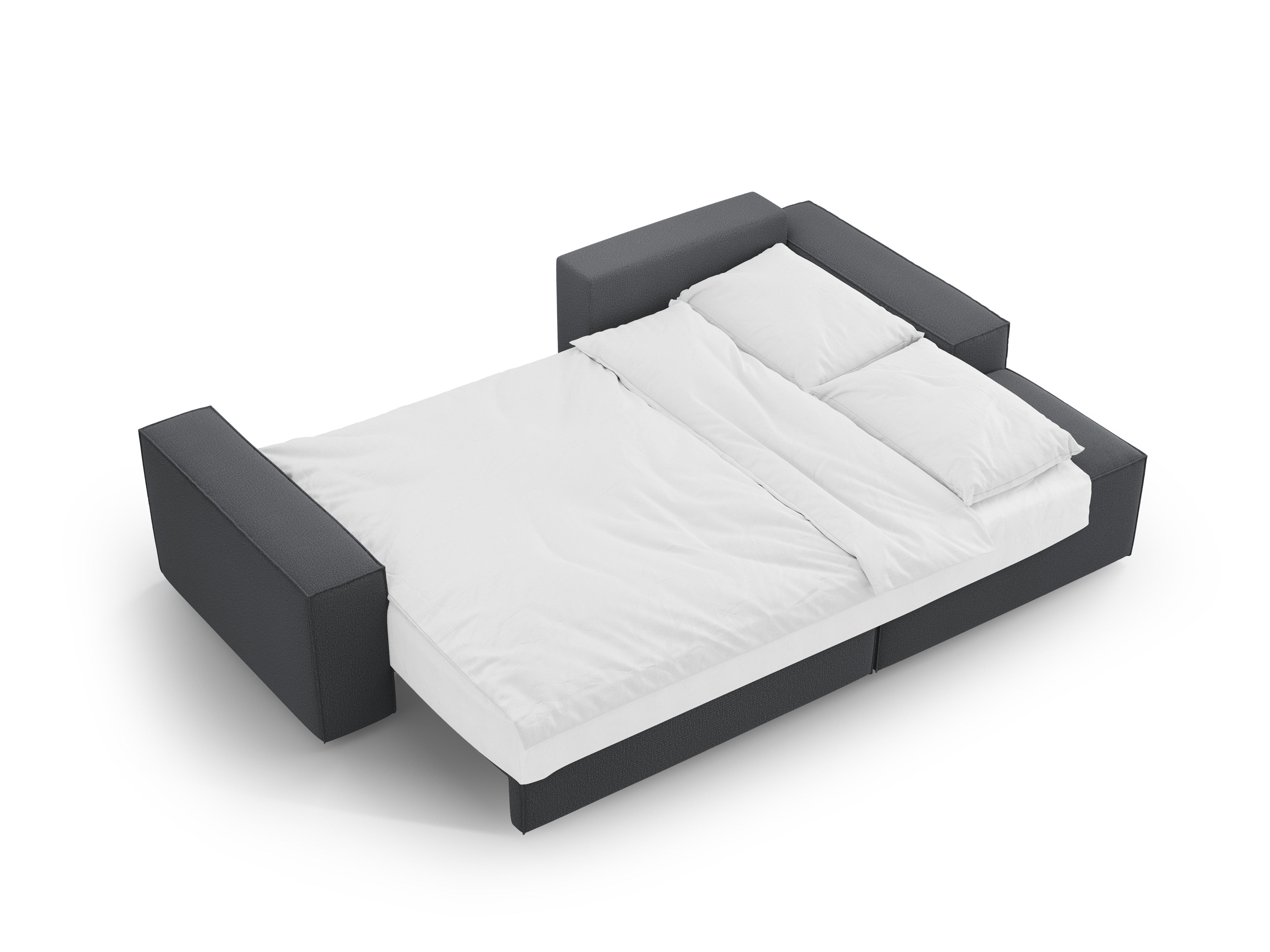 Kutna Garnitura Na Razvlačenje Jodie 246x151cm, Materijal: Strukturirana tkanina