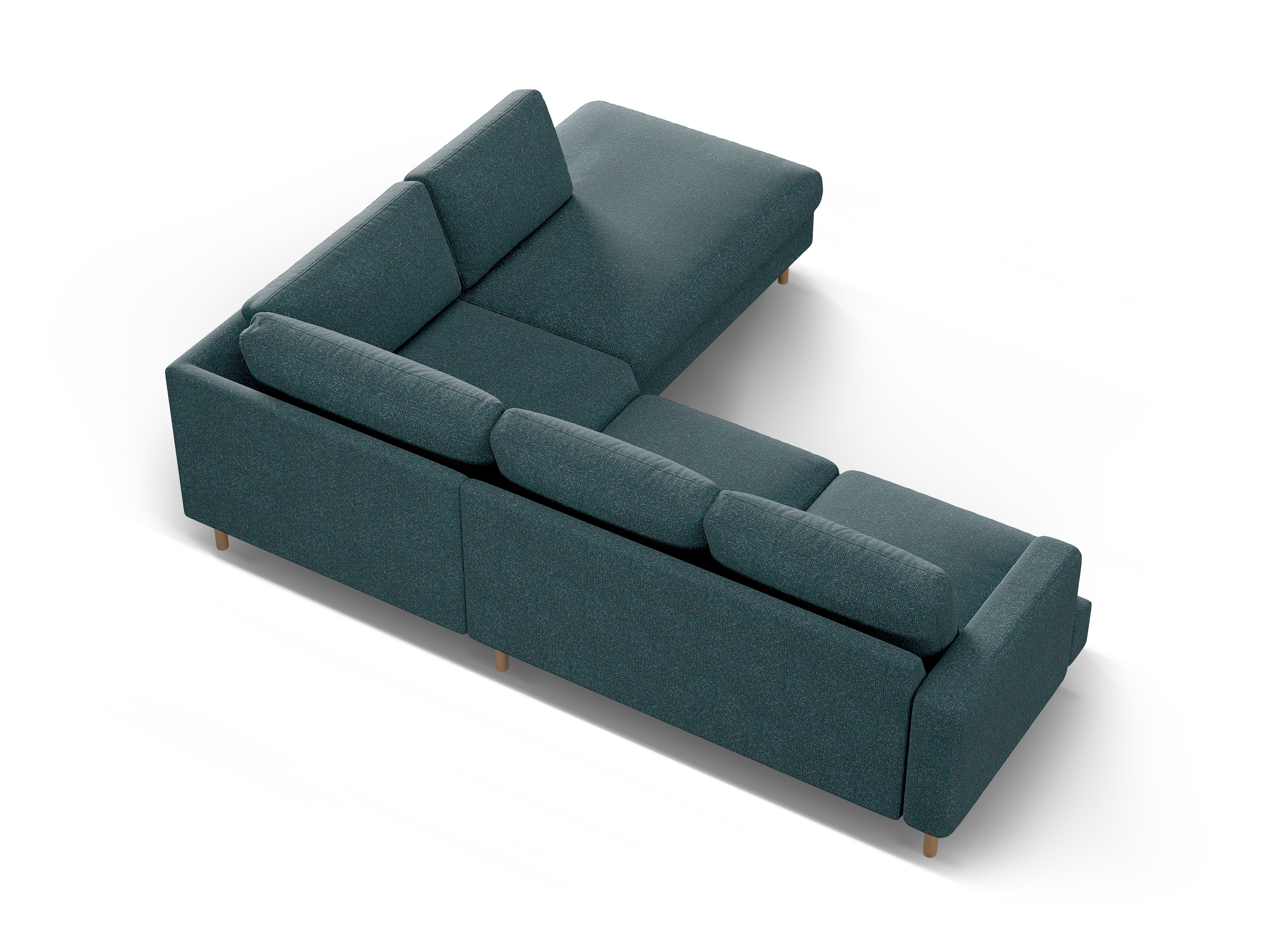 Kutna garnitura Aliya 283.5x231cm, Materijal: Strukturirana tkanina