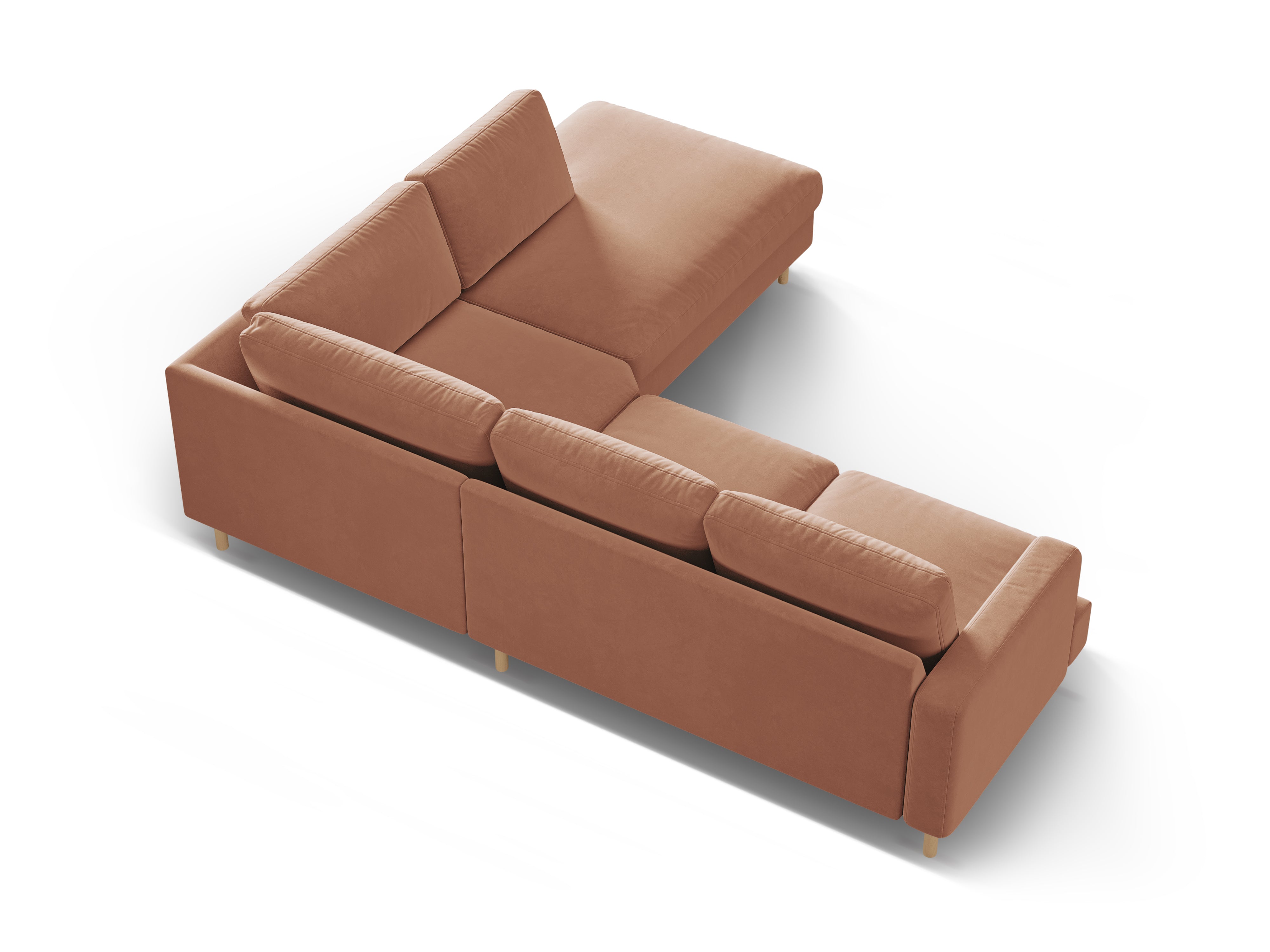 Kutna garnitura Aliya 283.5x231cm, Materijal: Baršun