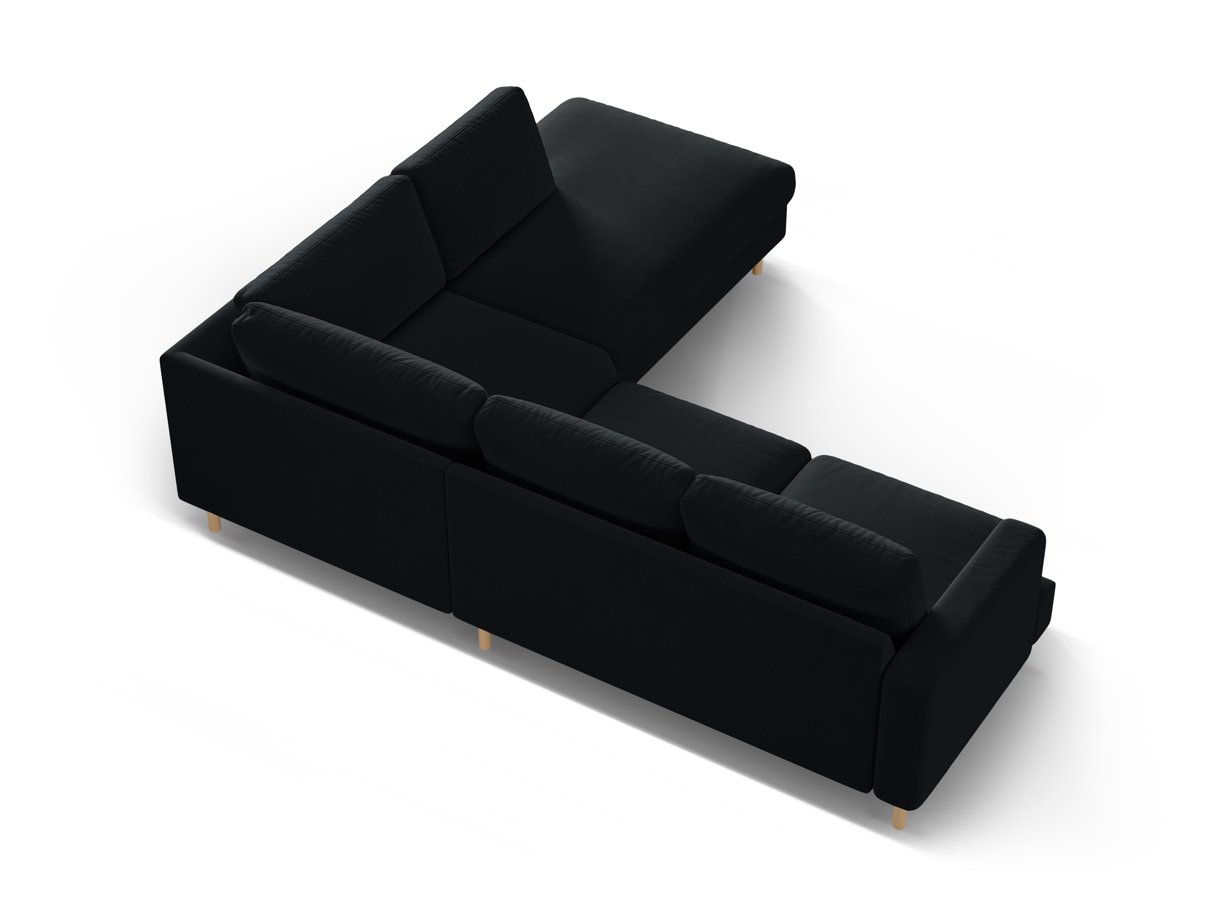 Kutna garnitura Aliya 283.5x231cm, Materijal: Baršun