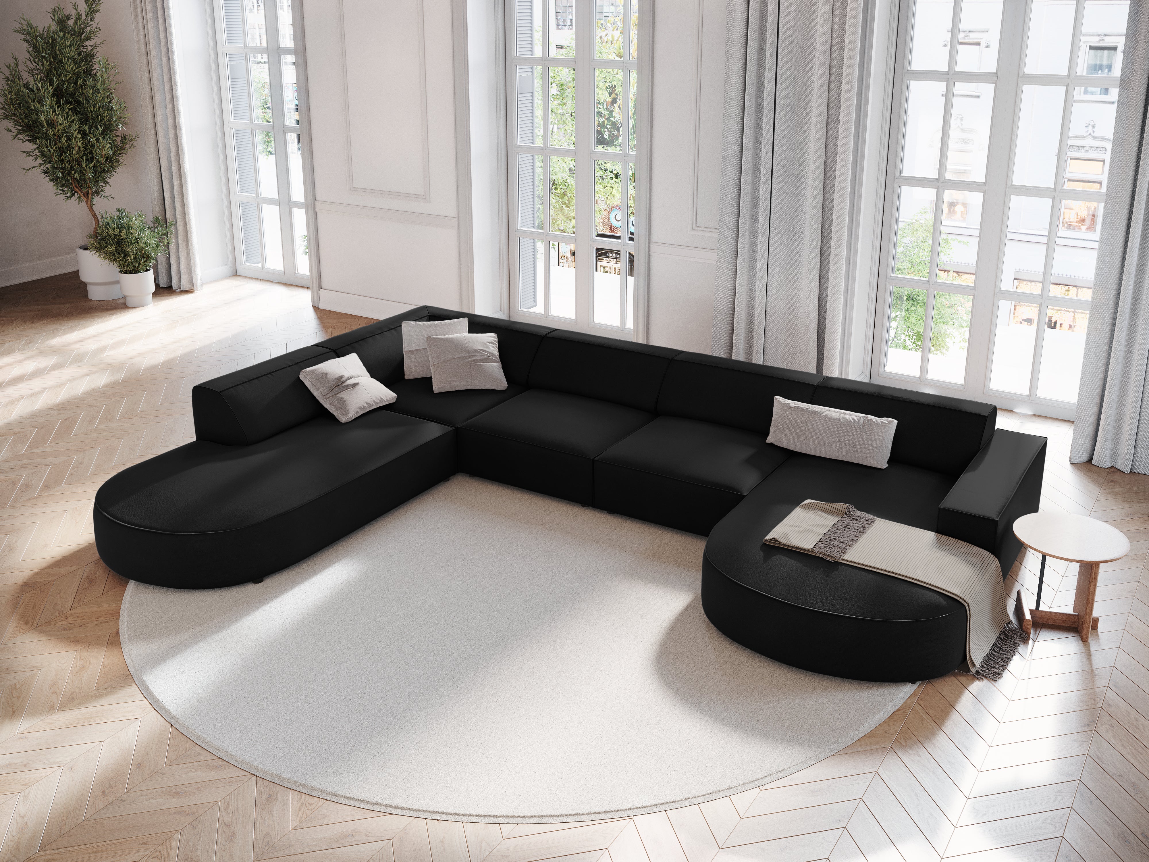 Garnitura Jodie 364x262cm, Materijal: Baršun