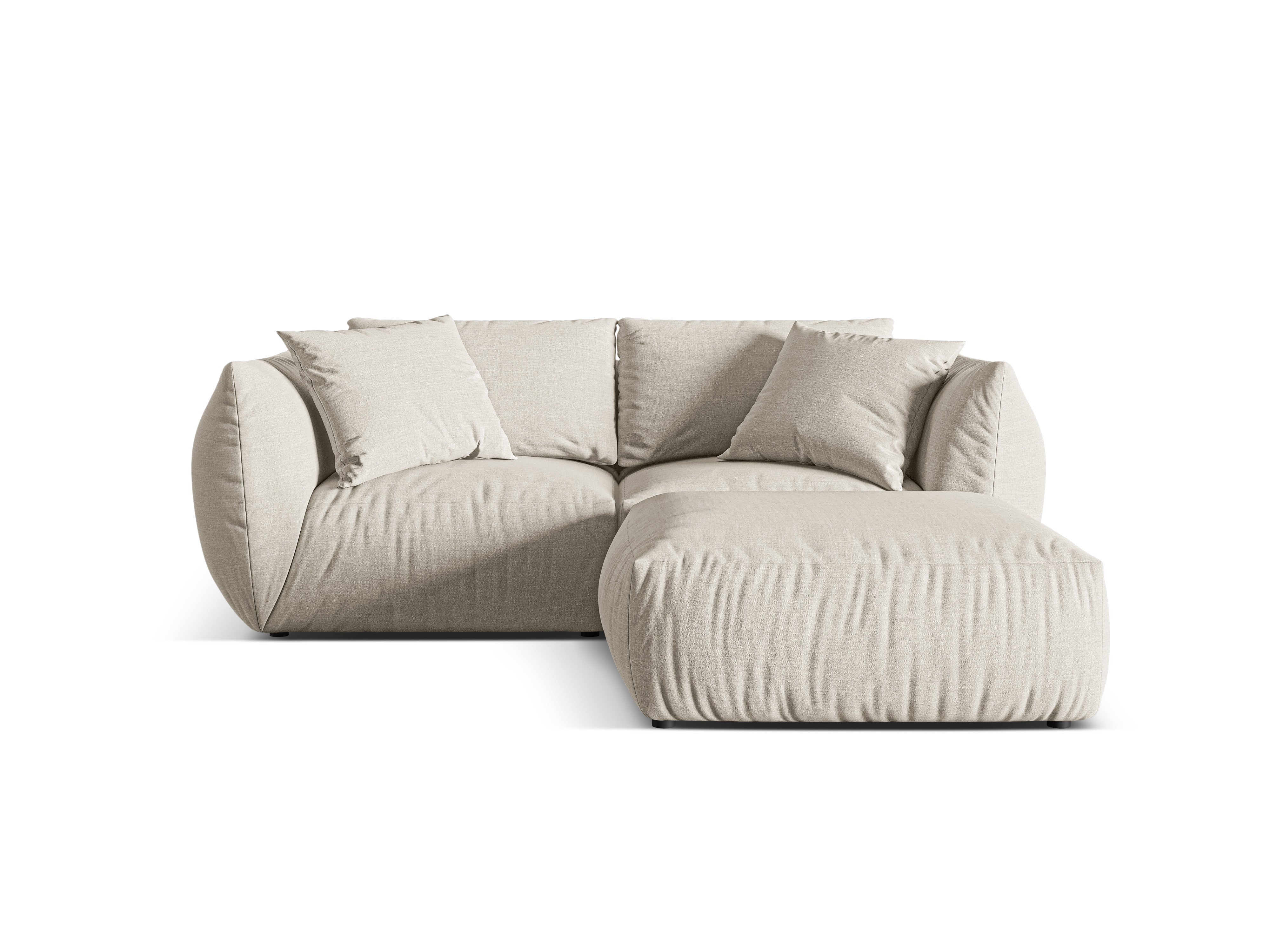 Modularna kutna garnitura Chris 220x200cm, Materijal: Strukturirana tkanina