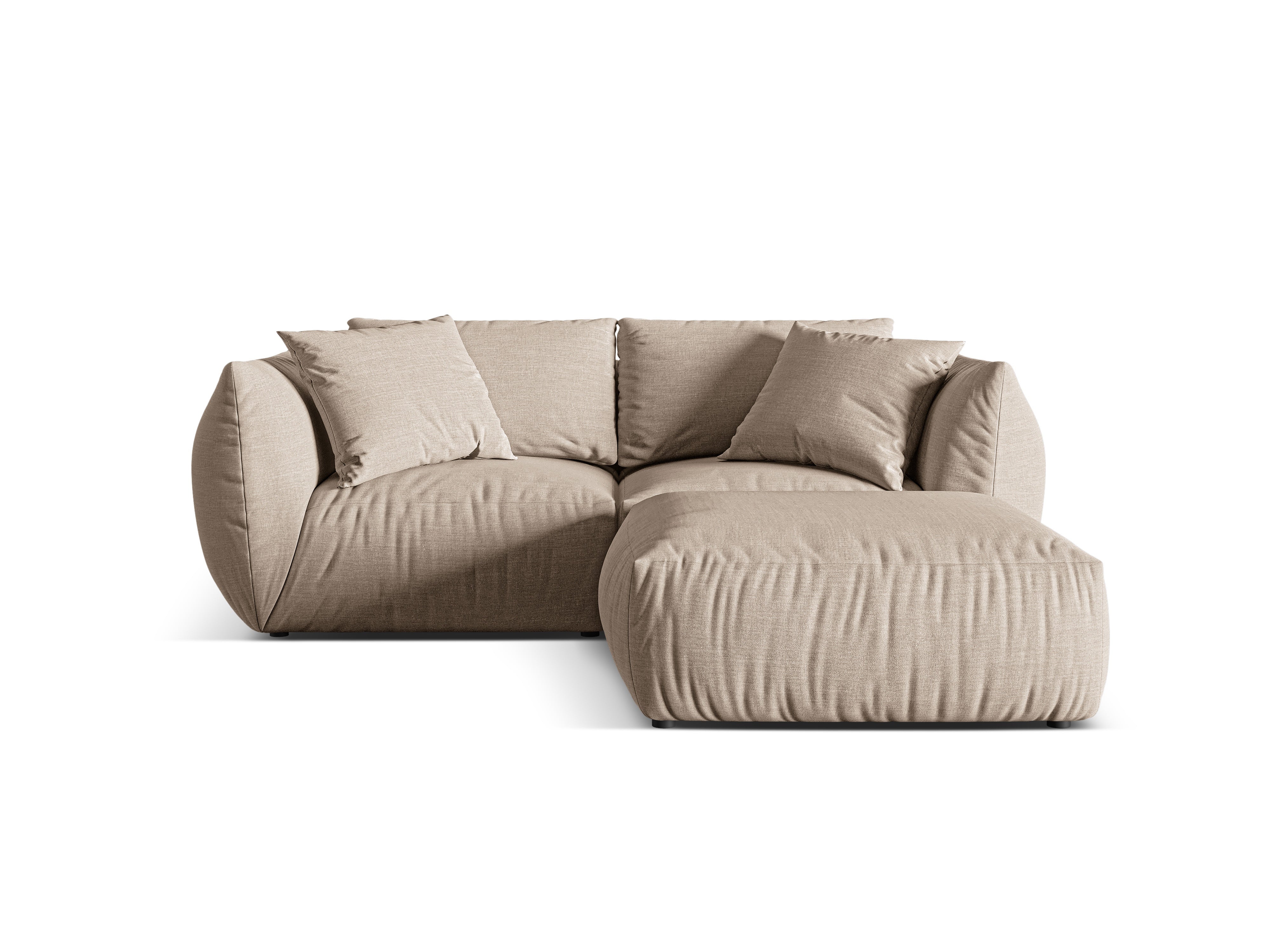 Modularna kutna garnitura Chris 220x200cm, Materijal: Strukturirana tkanina