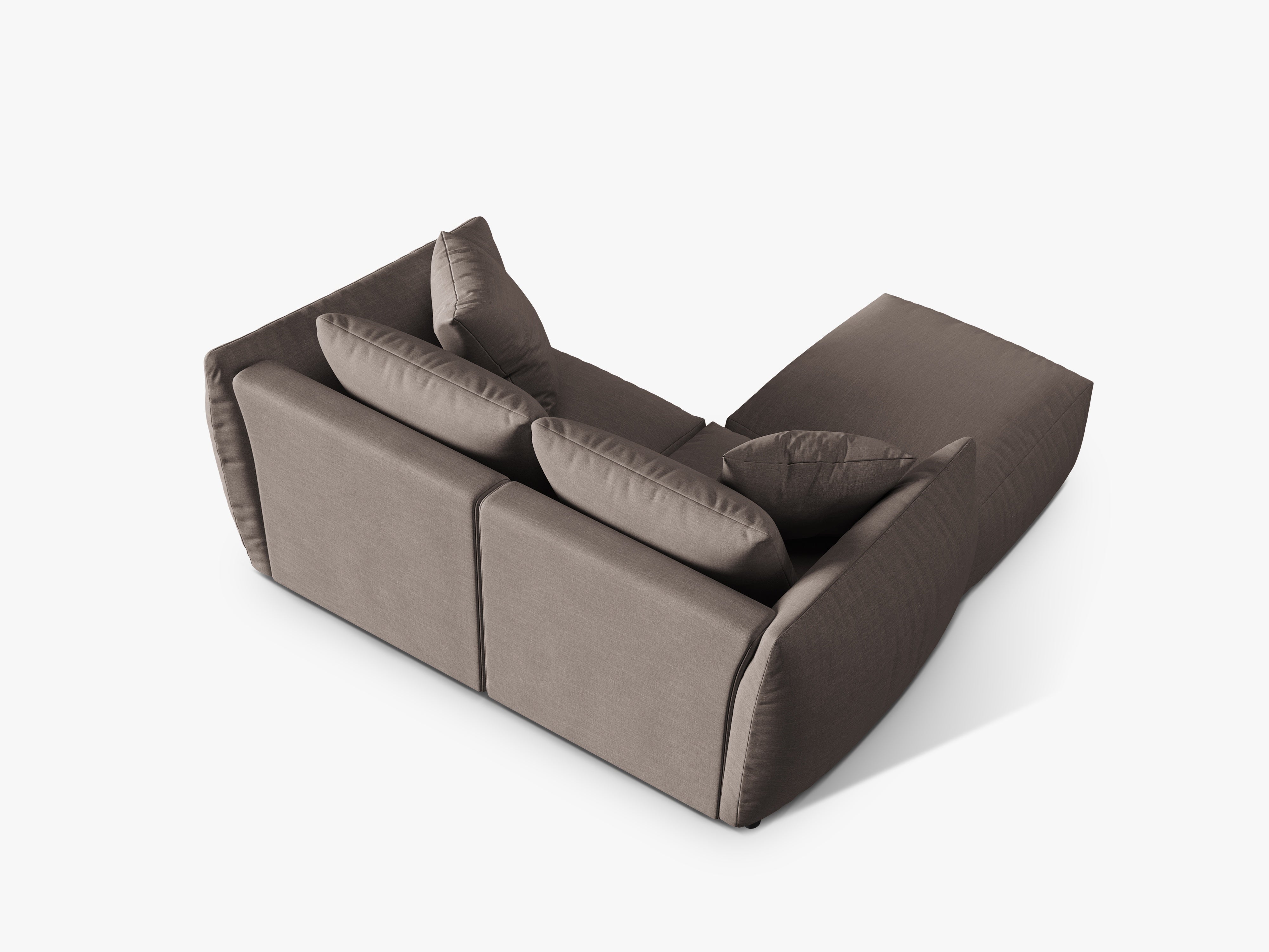 Modularna kutna garnitura Chris 220x200cm, Materijal: Strukturirana tkanina