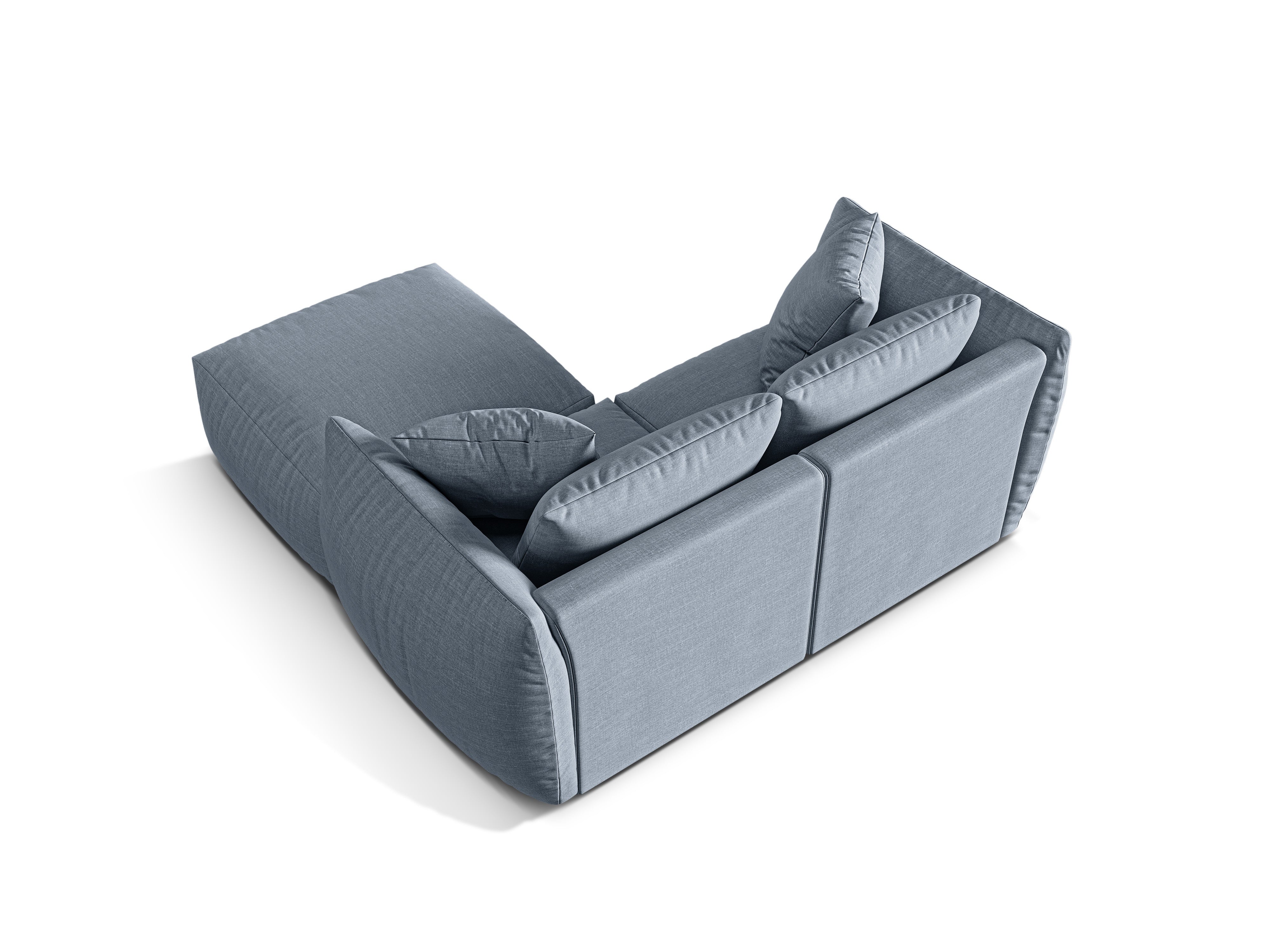 Modularna kutna garnitura Chris 220x200cm, Materijal: Strukturirana tkanina