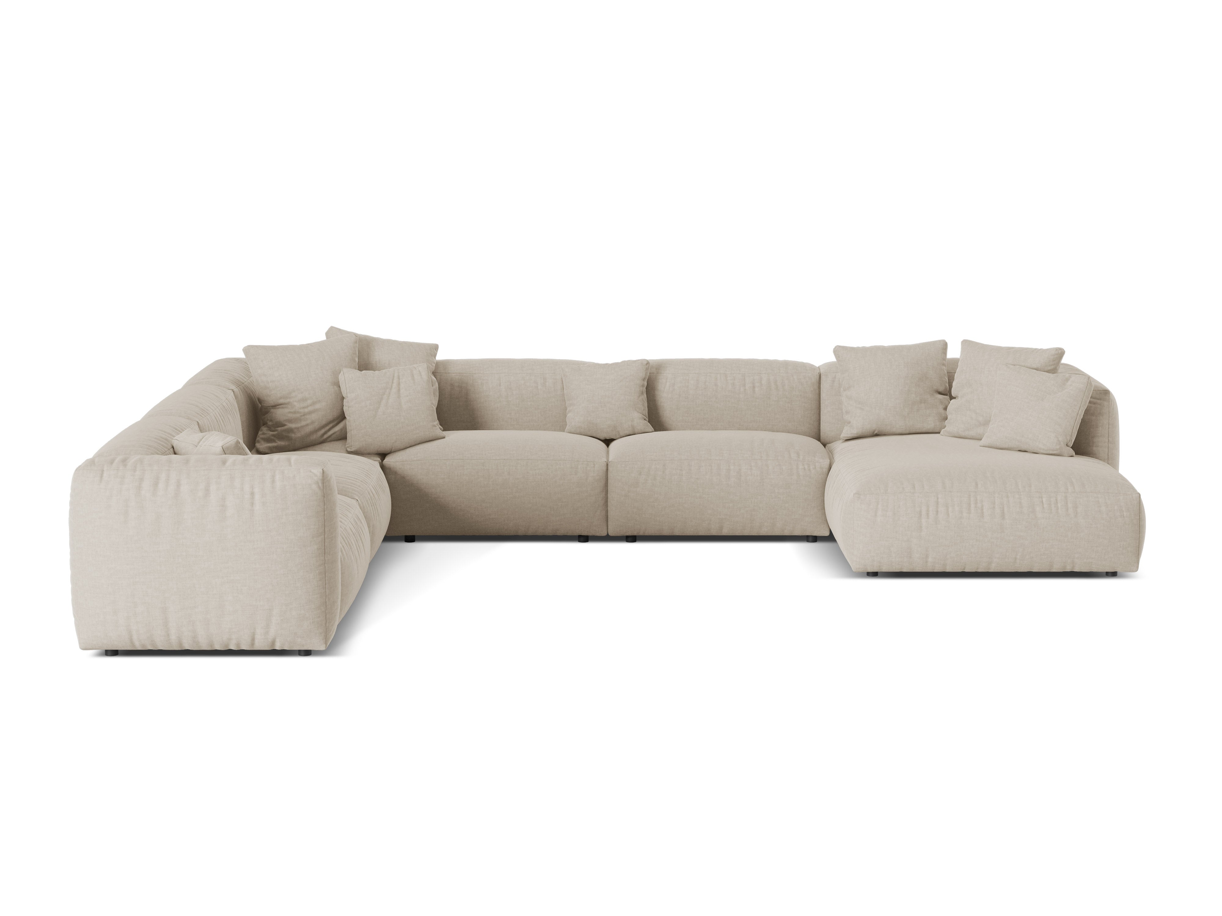 Kutna Garnitura Martina, 404x312cm, Materijal: Strukturirana tkanina