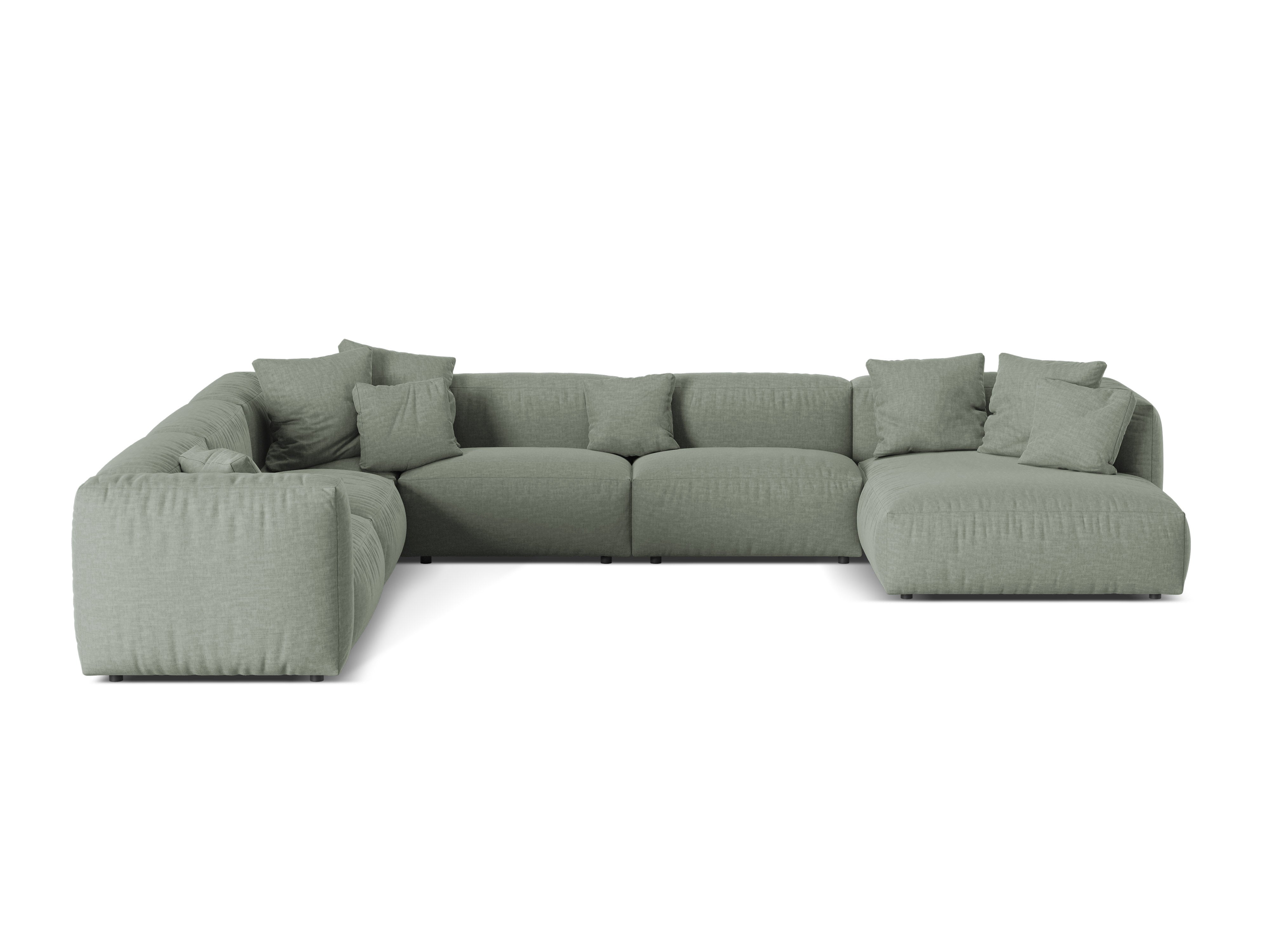 Kutna Garnitura Martina, 404x312cm, Materijal: Strukturirana tkanina