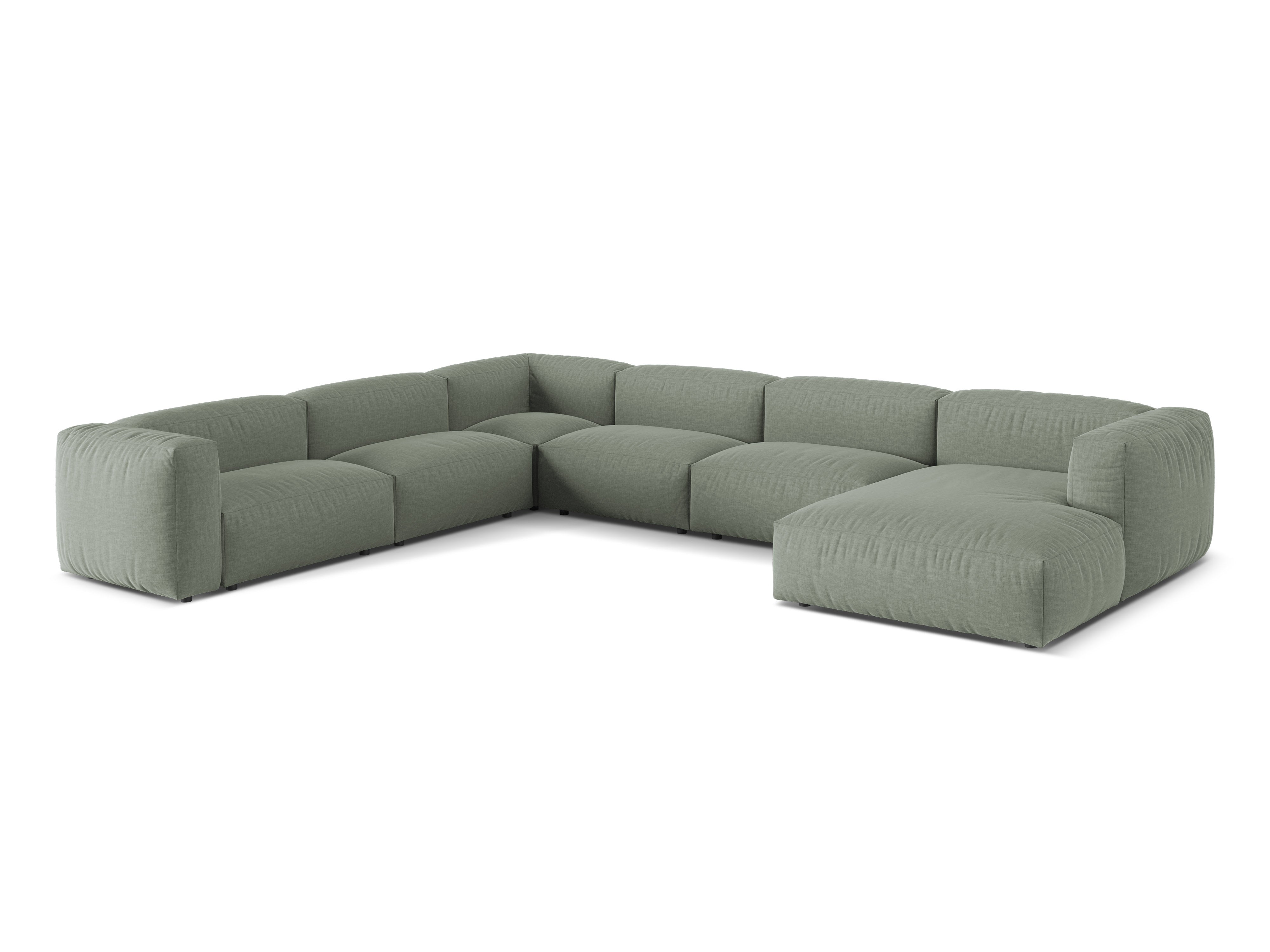 Kutna Garnitura Martina, 404x312cm, Materijal: Strukturirana tkanina