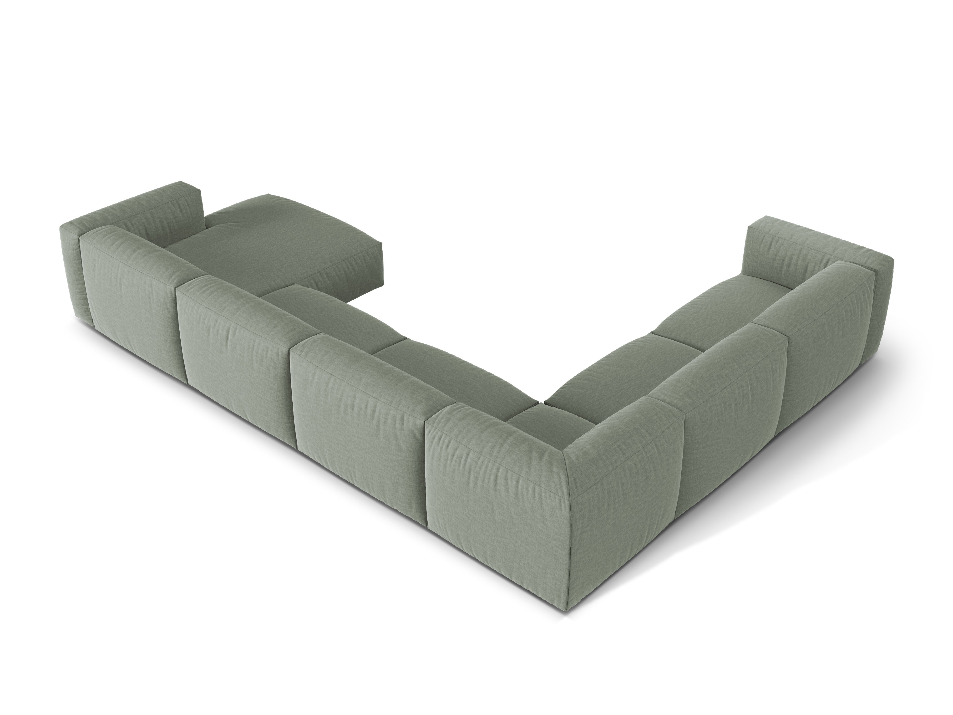 Kutna Garnitura Martina, 404x312cm, Materijal: Strukturirana tkanina