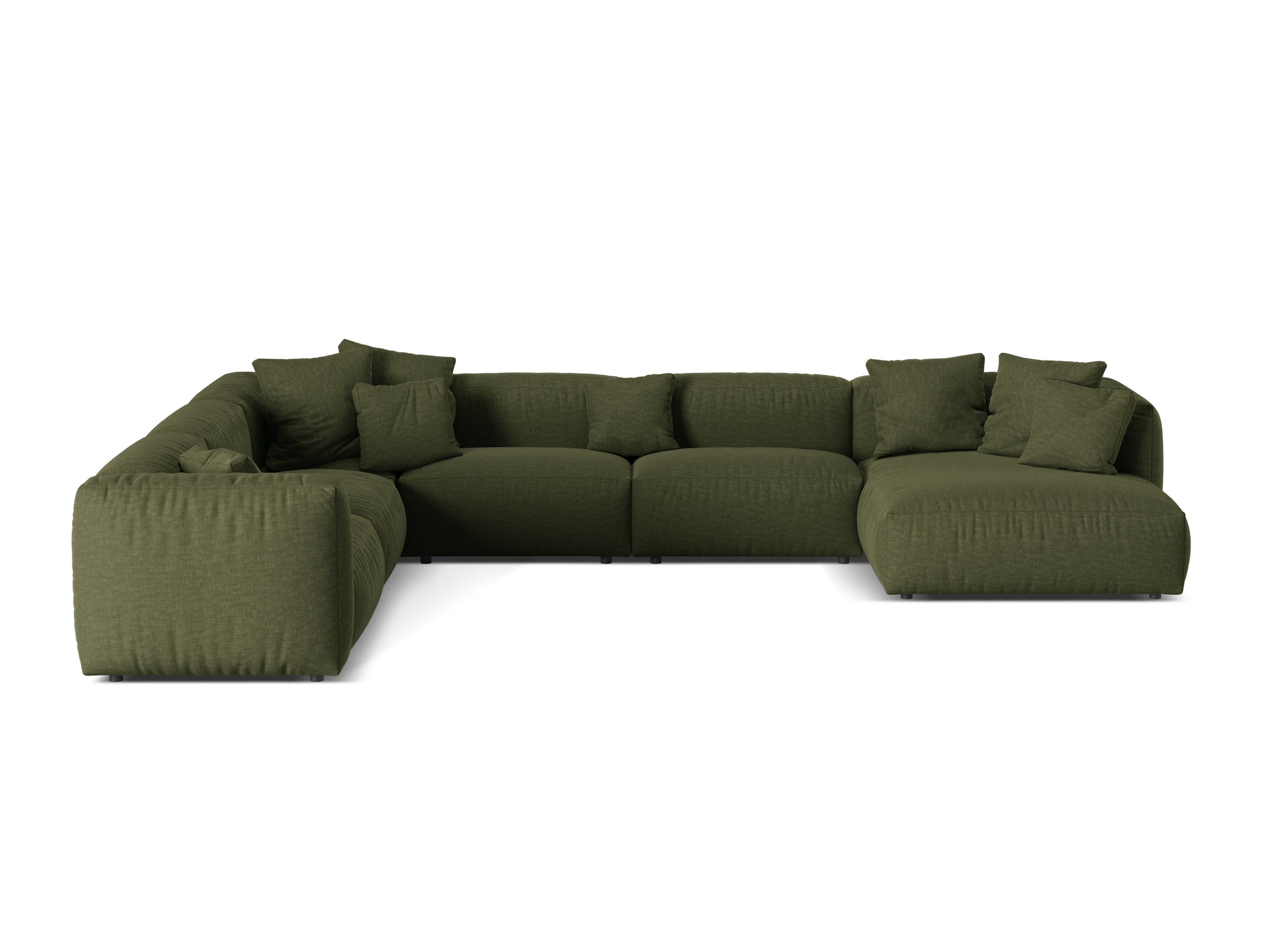 Kutna Garnitura Martina, 404x312cm, Materijal: Strukturirana tkanina