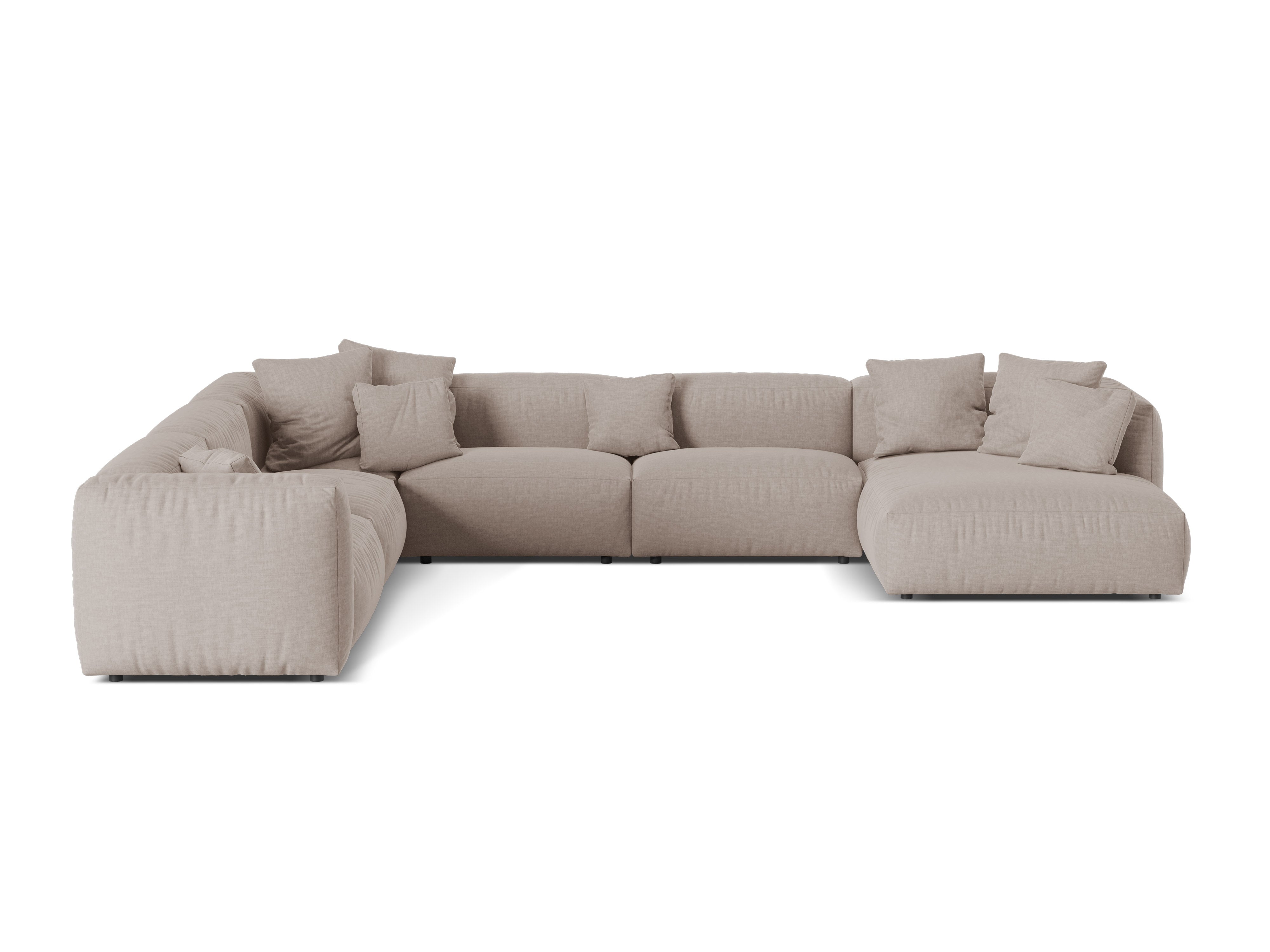 Kutna Garnitura Martina, 404x312cm, Materijal: Strukturirana tkanina