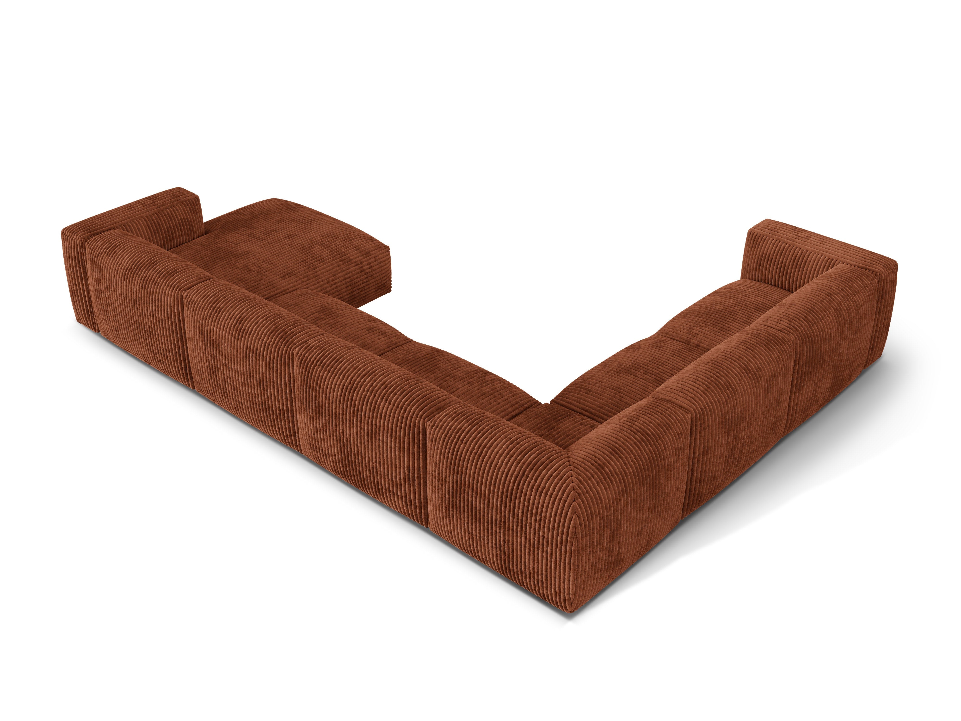 Kutna Garnitura Martina, 404x312cm, Materijal: Rebrasta tkanina