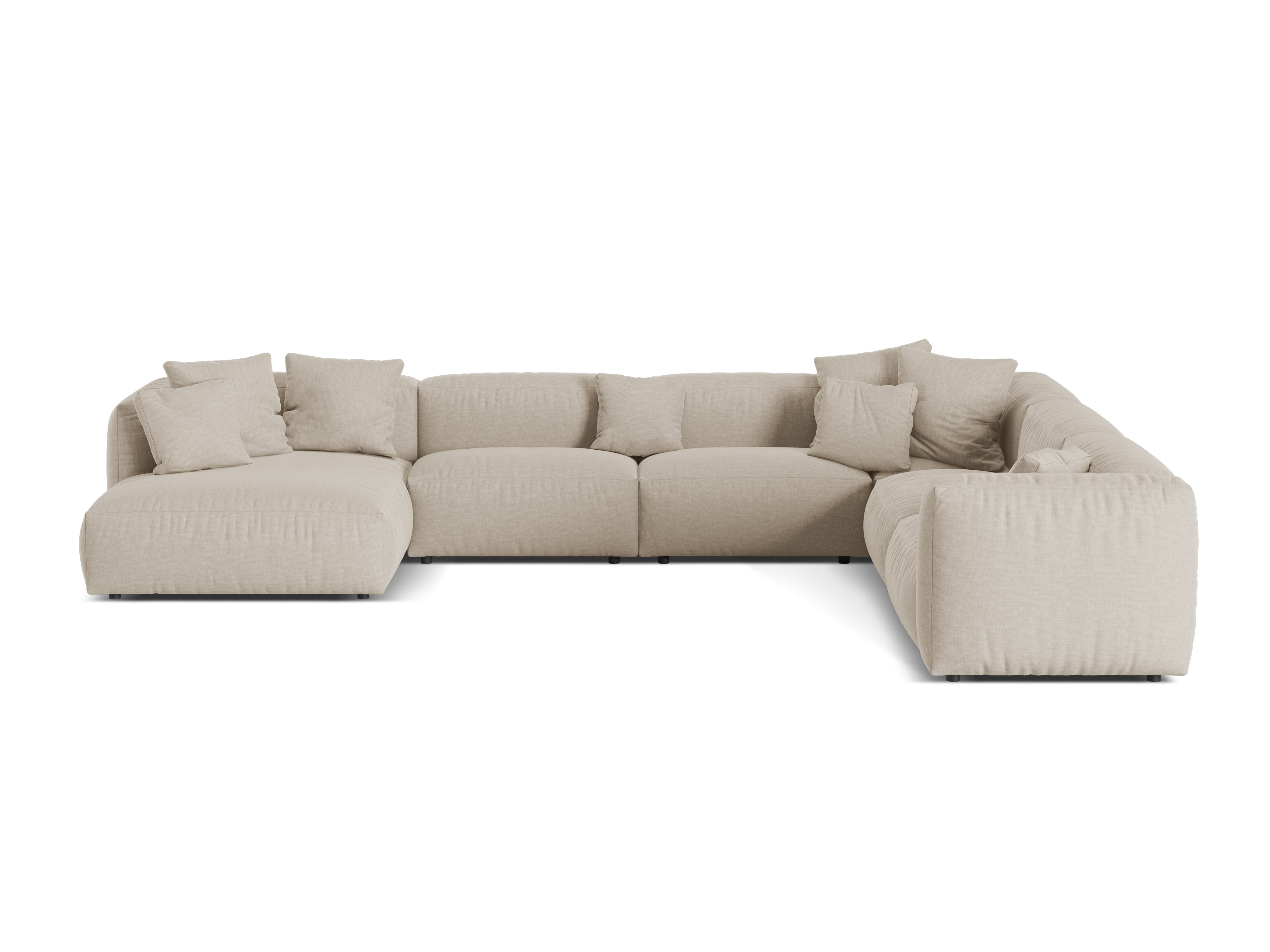 Kutna Garnitura Martina, 404x312cm, Materijal: Strukturirana tkanina