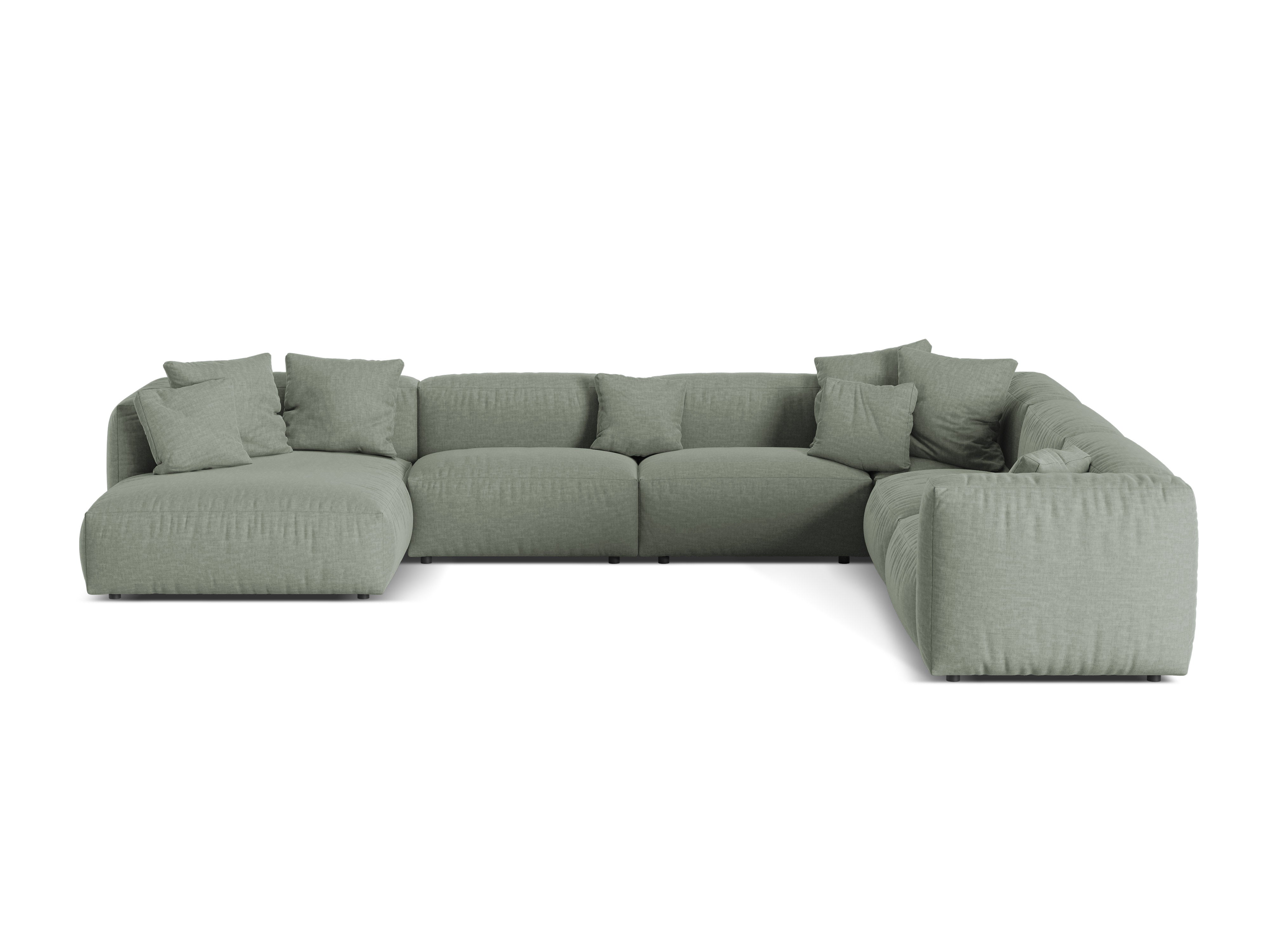 Kutna Garnitura Martina, 404x312cm, Materijal: Strukturirana tkanina