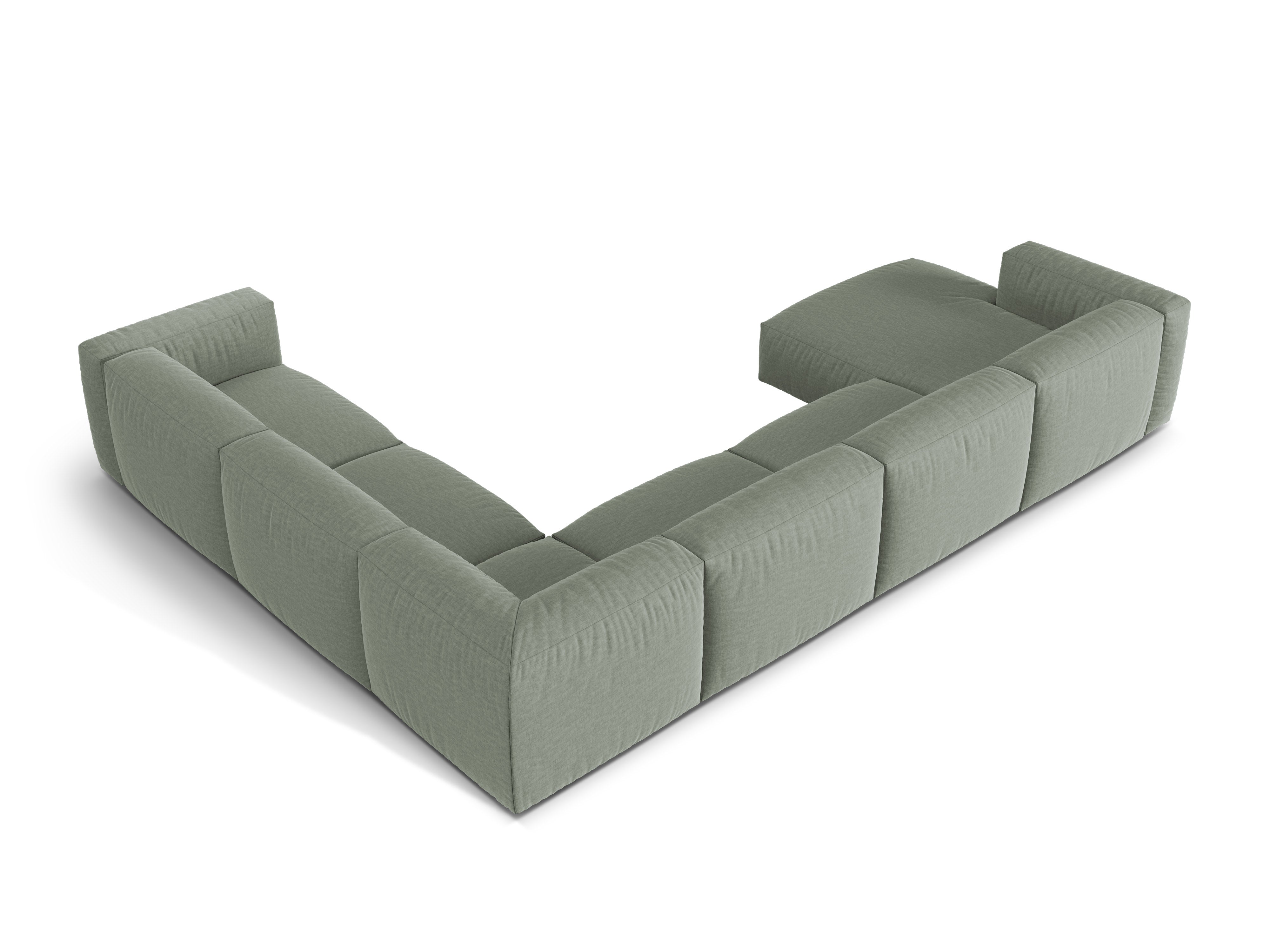 Kutna Garnitura Martina, 404x312cm, Materijal: Strukturirana tkanina