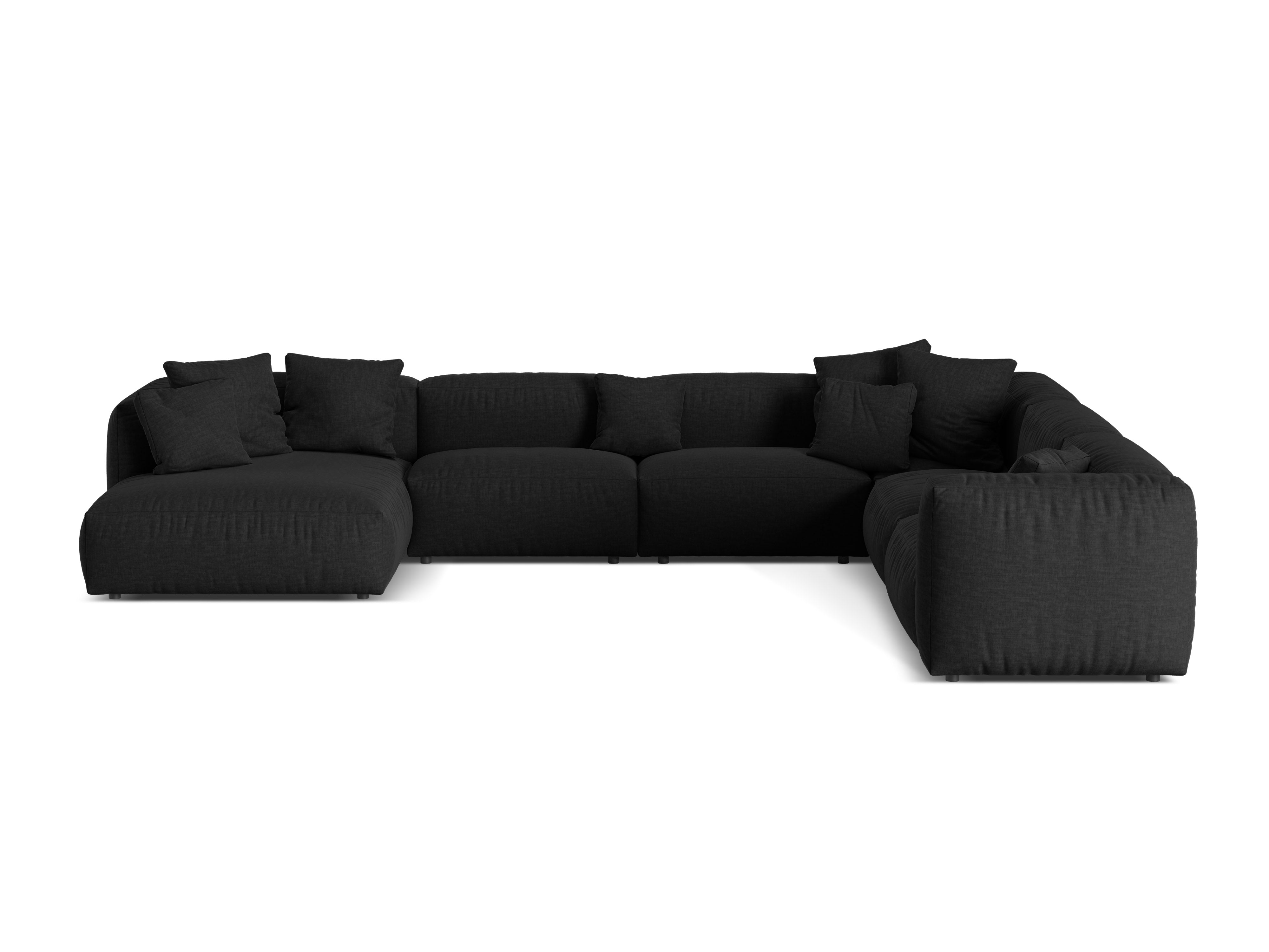 Kutna Garnitura Martina, 404x312cm, Materijal: Strukturirana tkanina