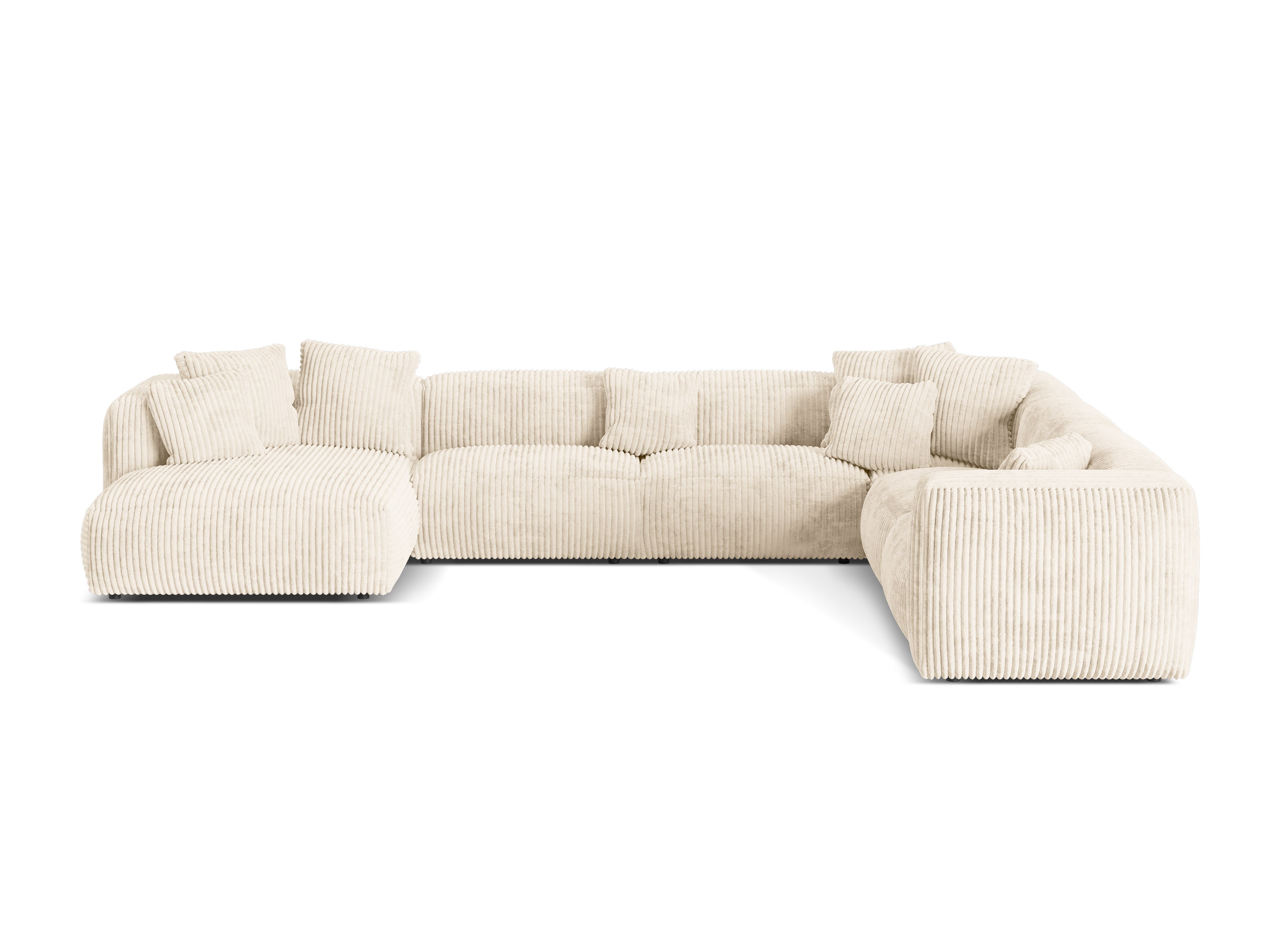 Kutna Garnitura Martina, 404x312cm, Materijal: Rebrasta tkanina