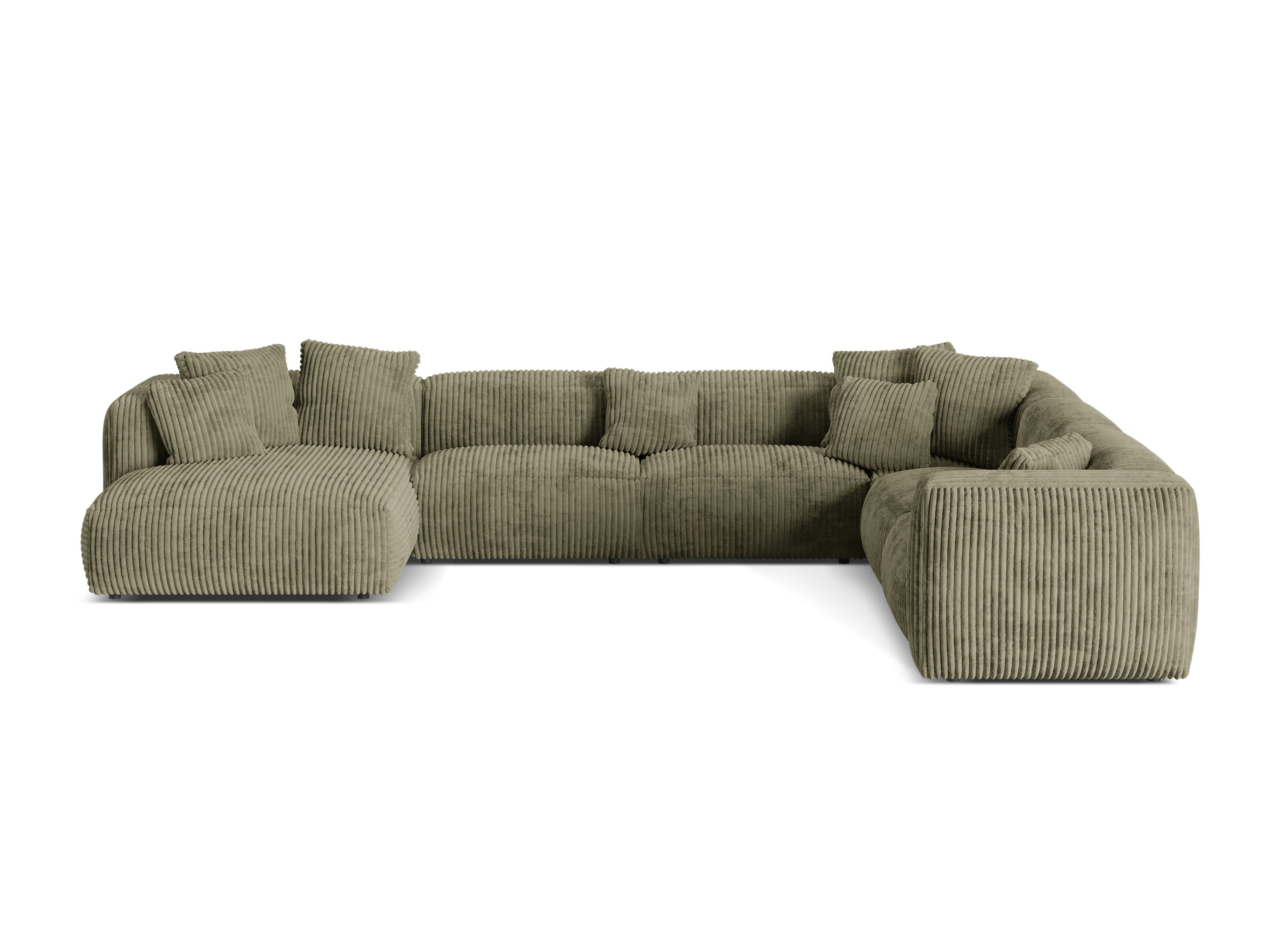 Kutna Garnitura Martina, 404x312cm, Materijal: Rebrasta tkanina