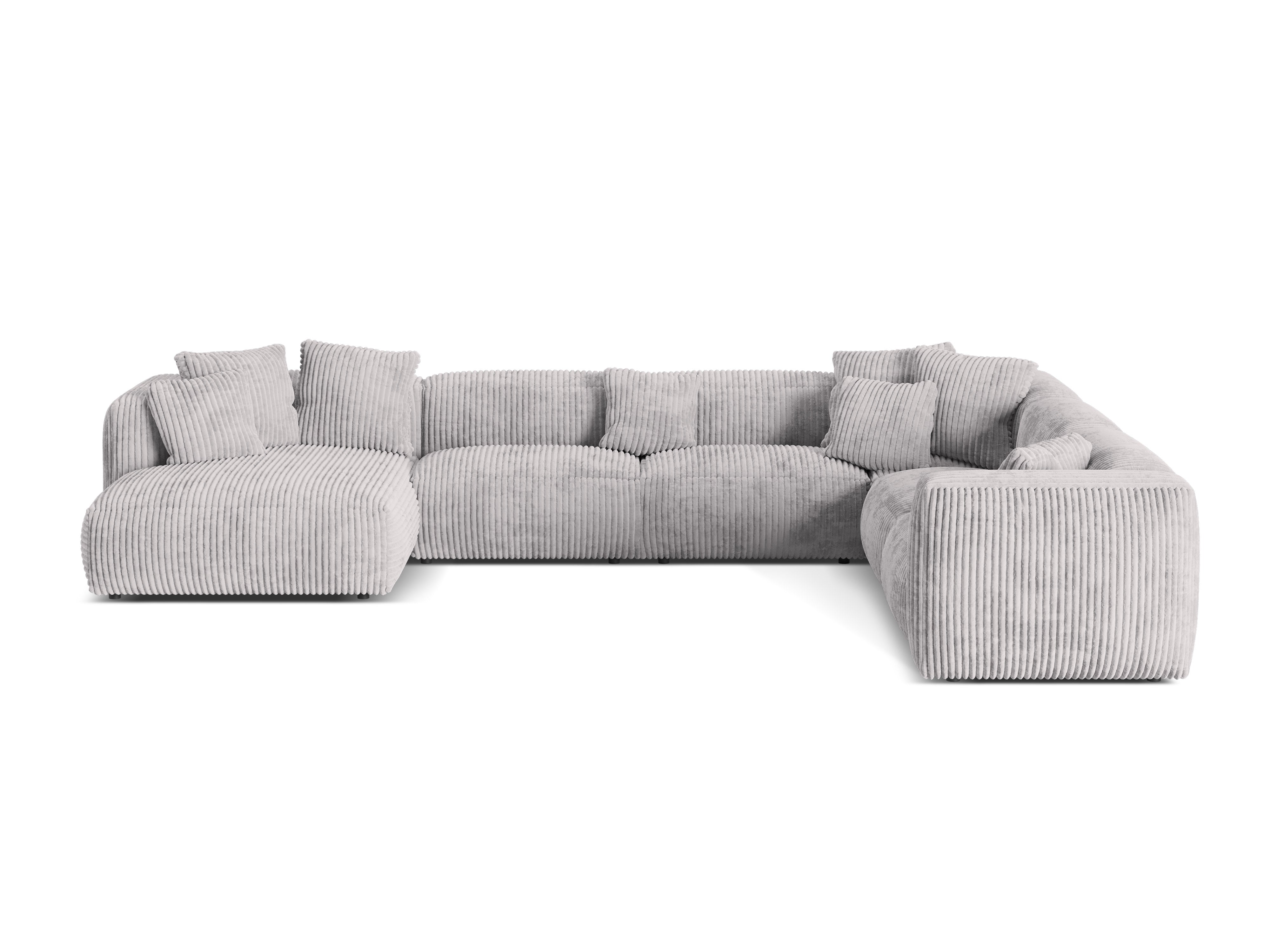 Kutna Garnitura Martina, 404x312cm, Materijal: Rebrasta tkanina