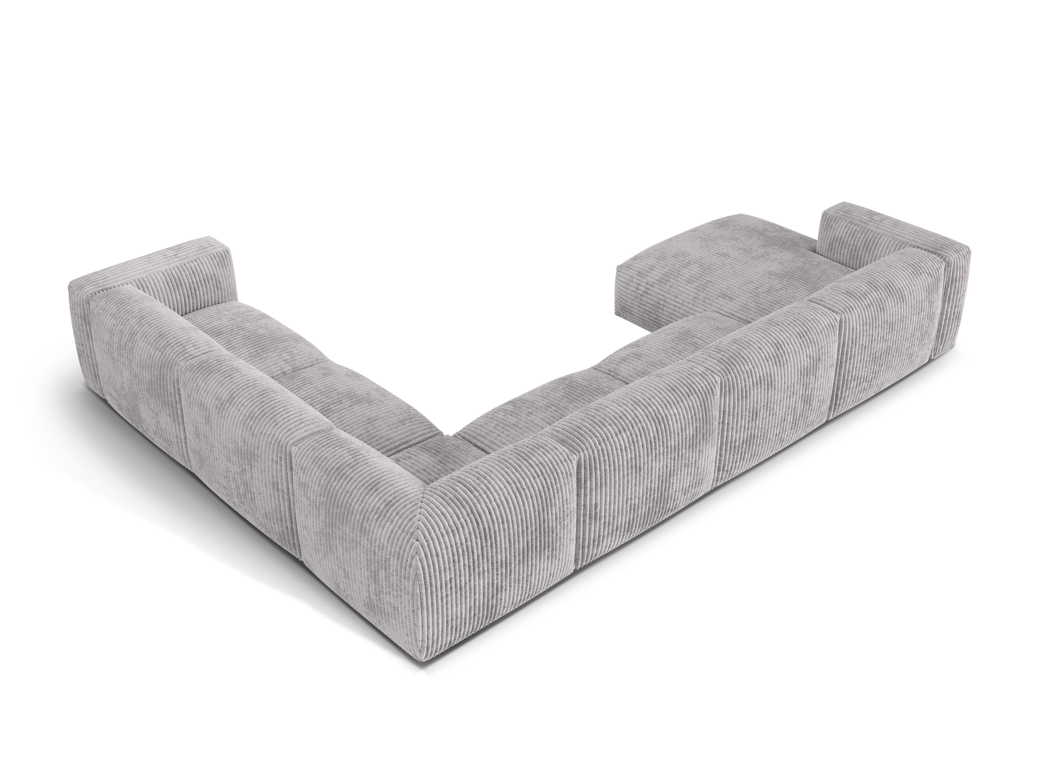 Kutna Garnitura Martina, 404x312cm, Materijal: Rebrasta tkanina