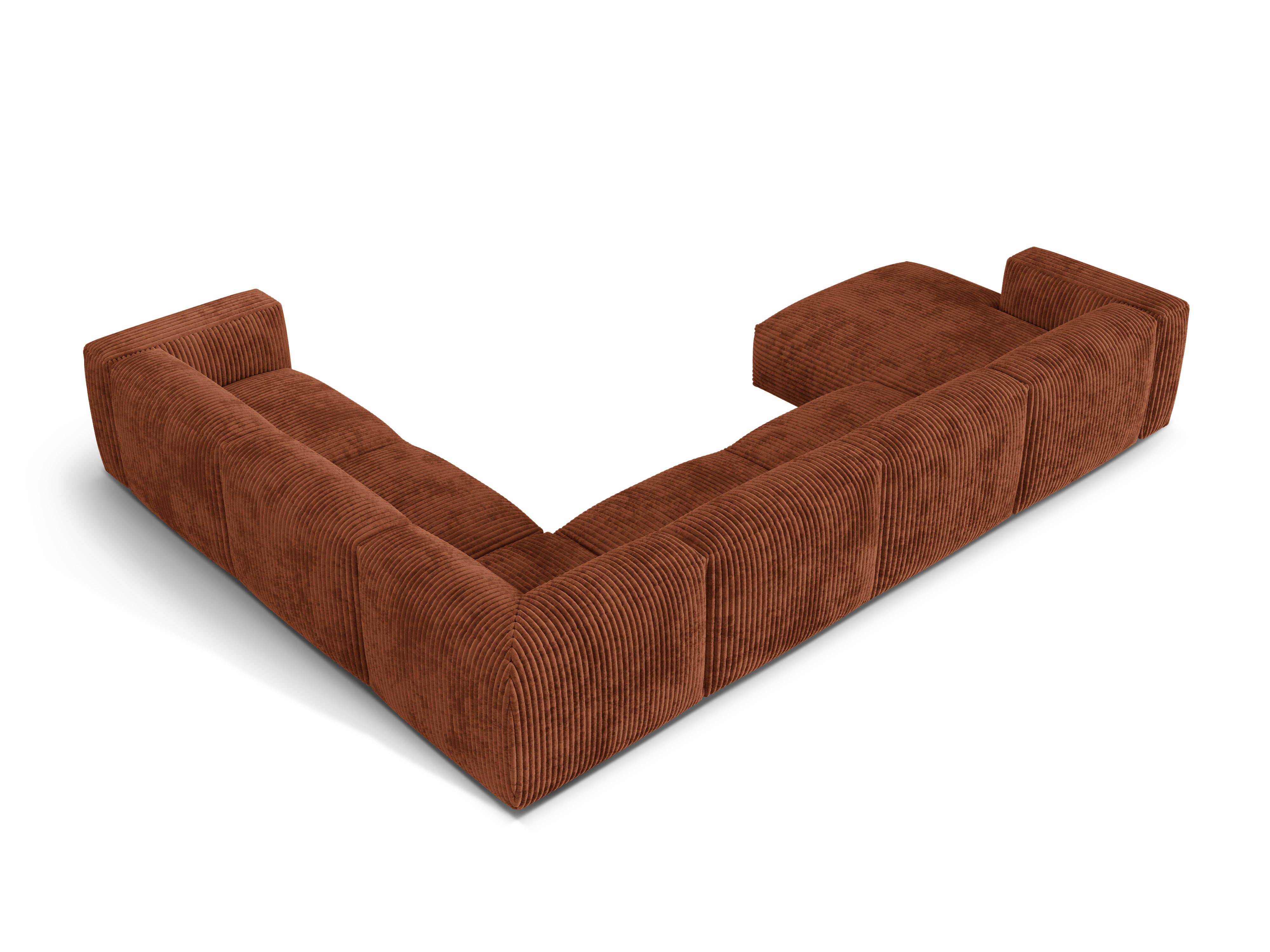 Kutna Garnitura Martina, 404x312cm, Materijal: Rebrasta tkanina