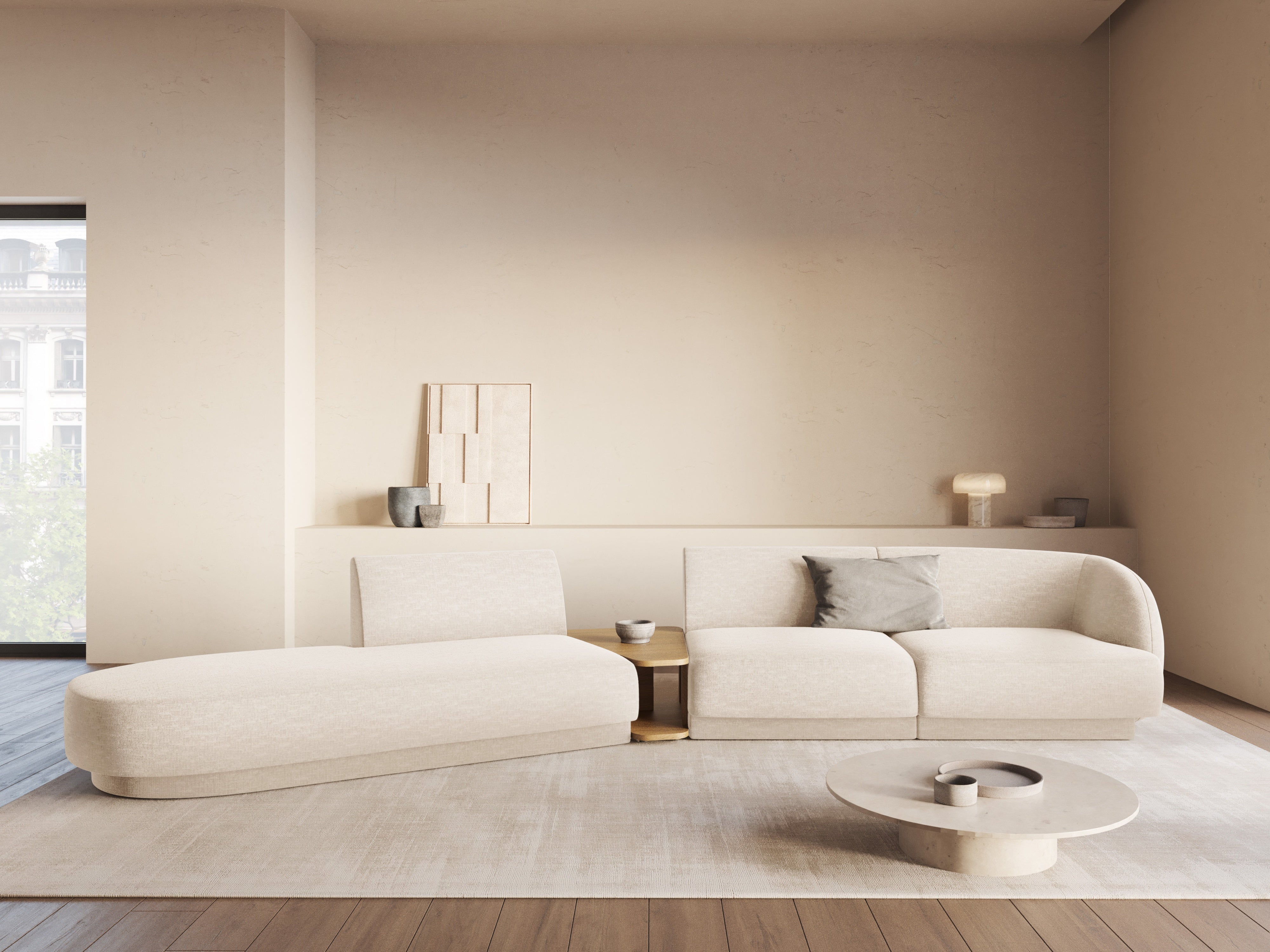 Sofa Miley 358x153cm, Materijal: Chenille Eden