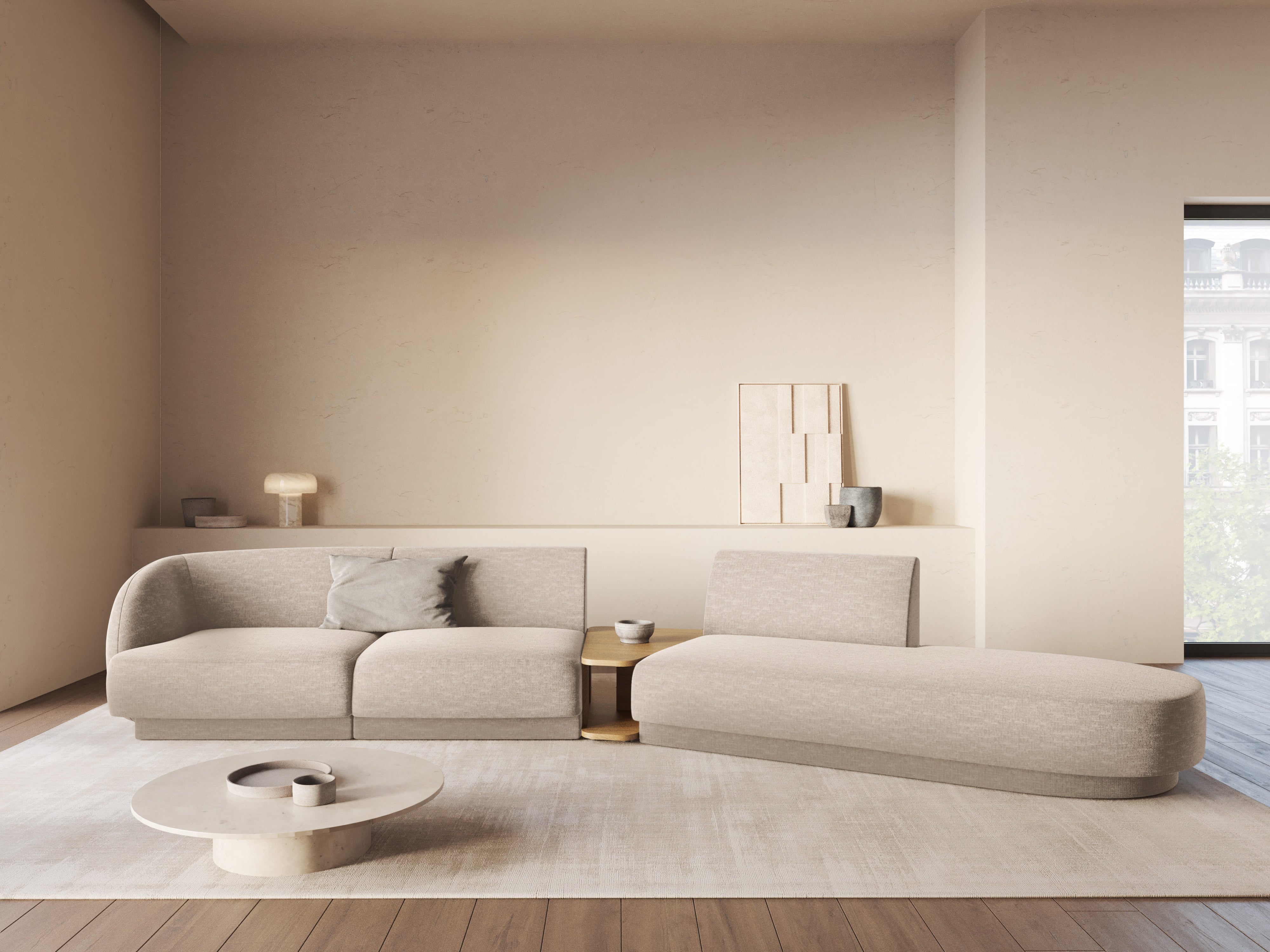 Sofa Miley 358x153cm, Materijal: Chenille Eden