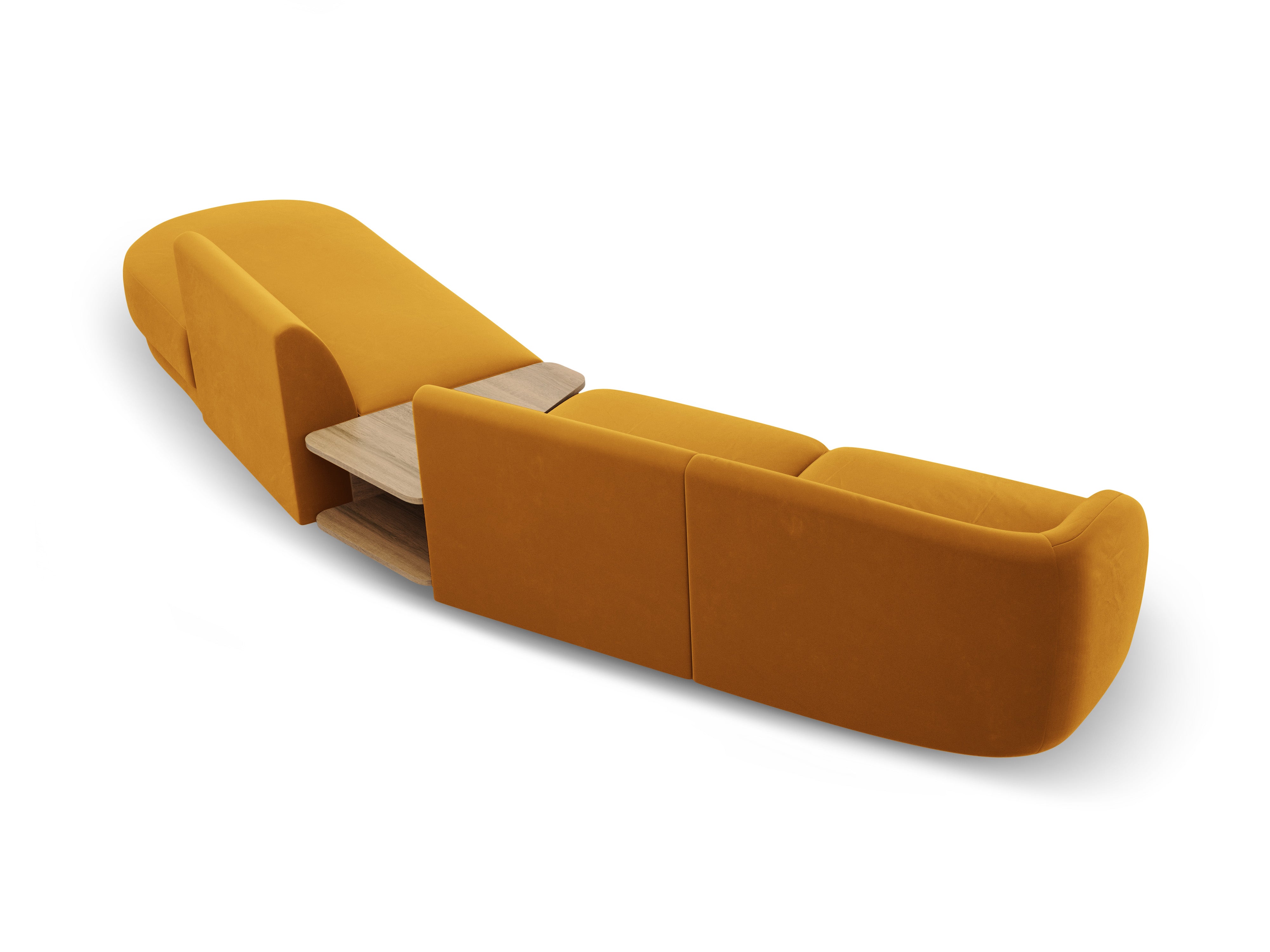Sofa Miley 358x153cm, Materijal: Baršun