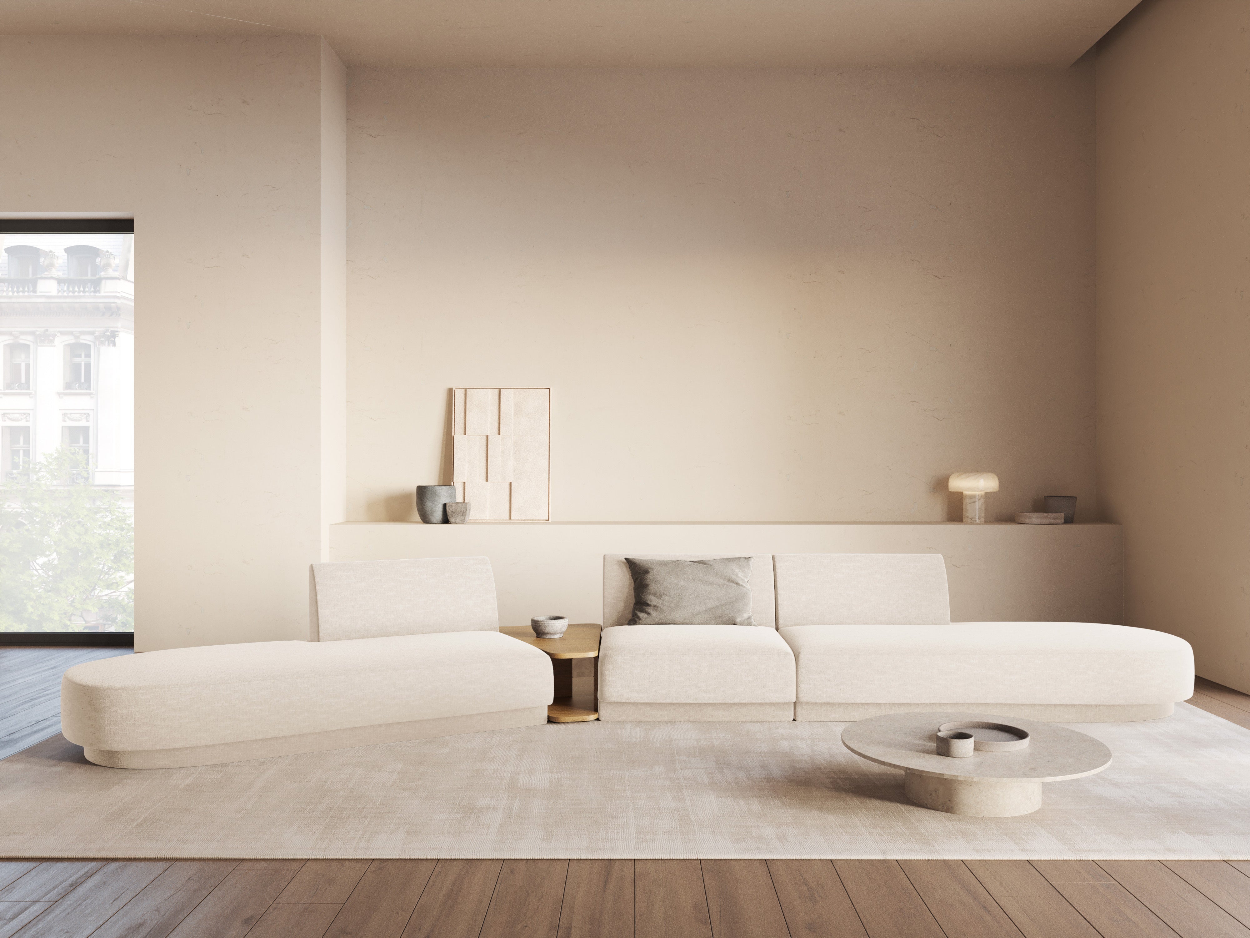 Sofa Miley 430x154cm, Materijal: Chenille Eden