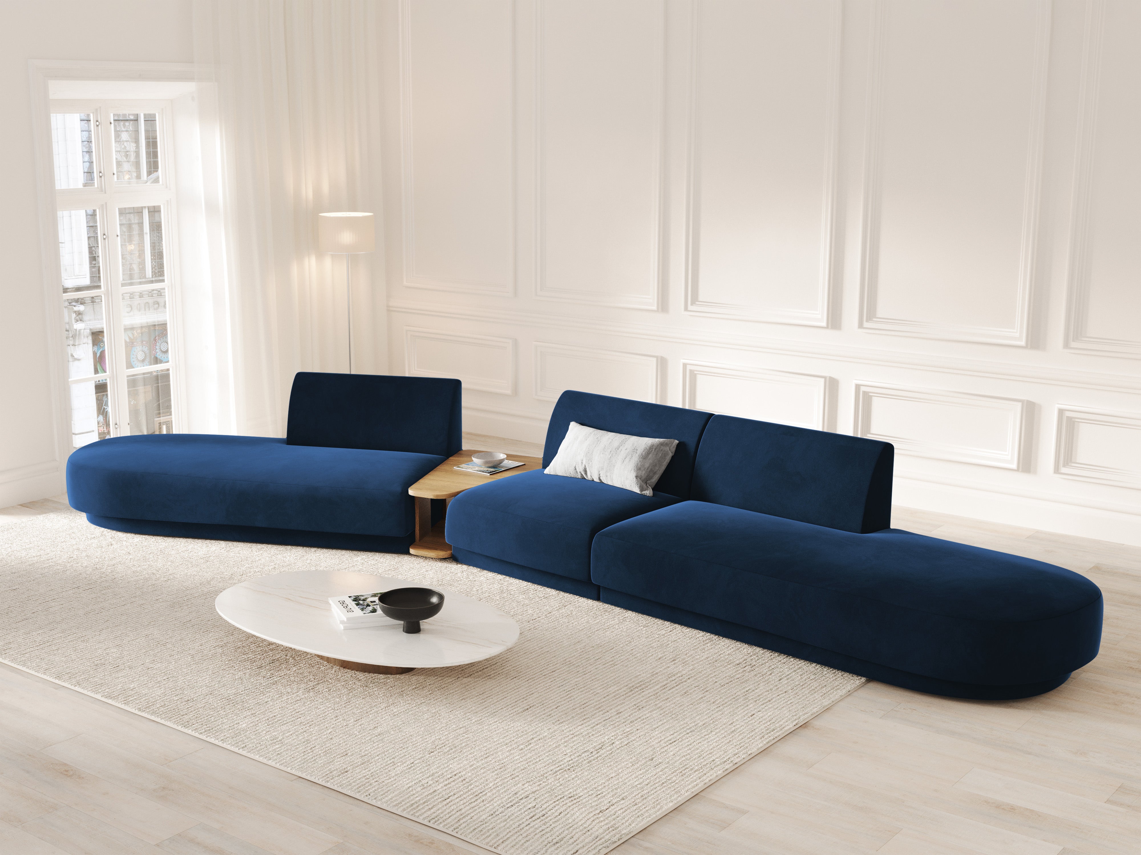 Sofa Miley 430x154cm, Materijal: Baršun