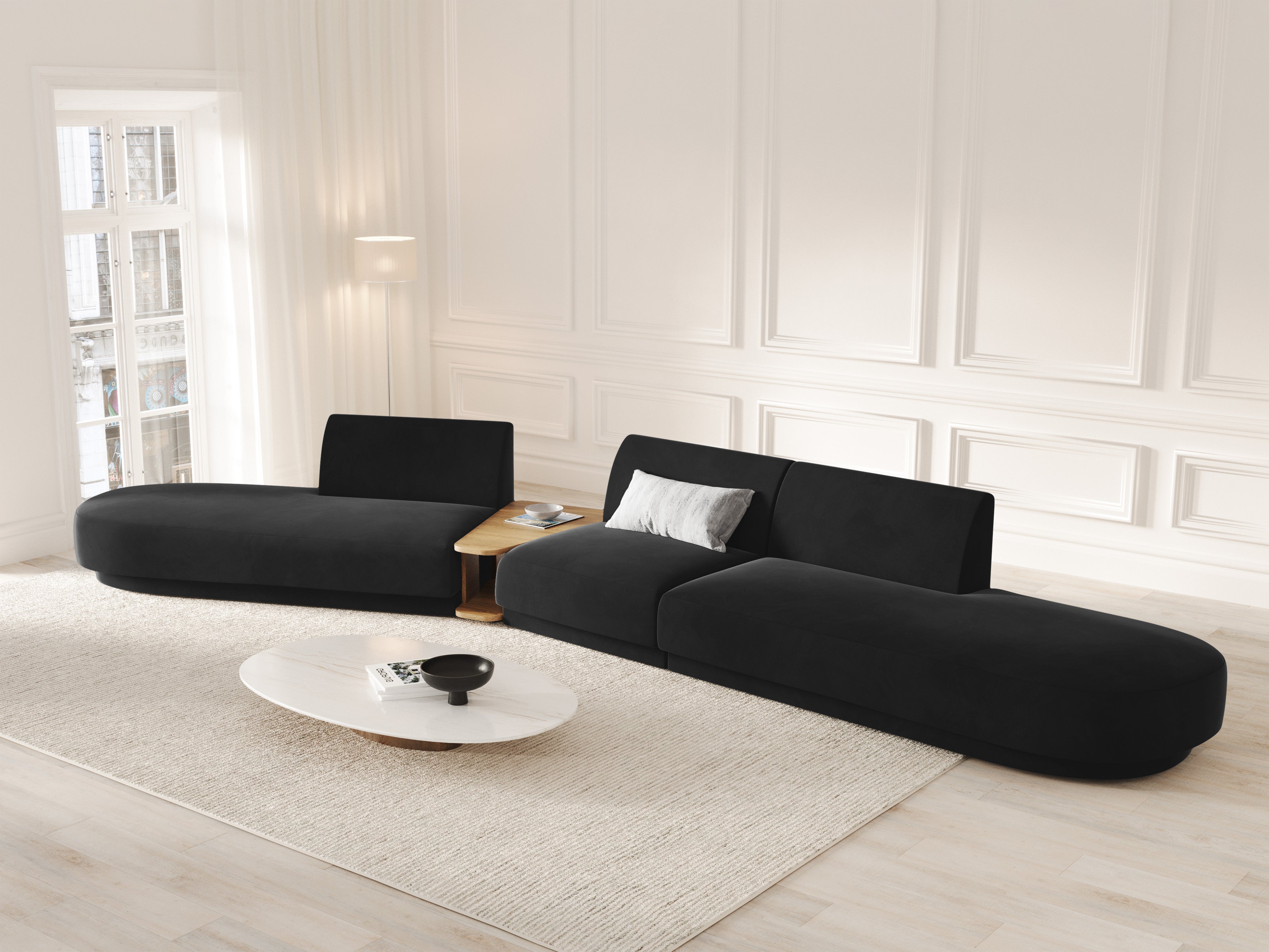 Sofa Miley 430x154cm, Materijal: Baršun