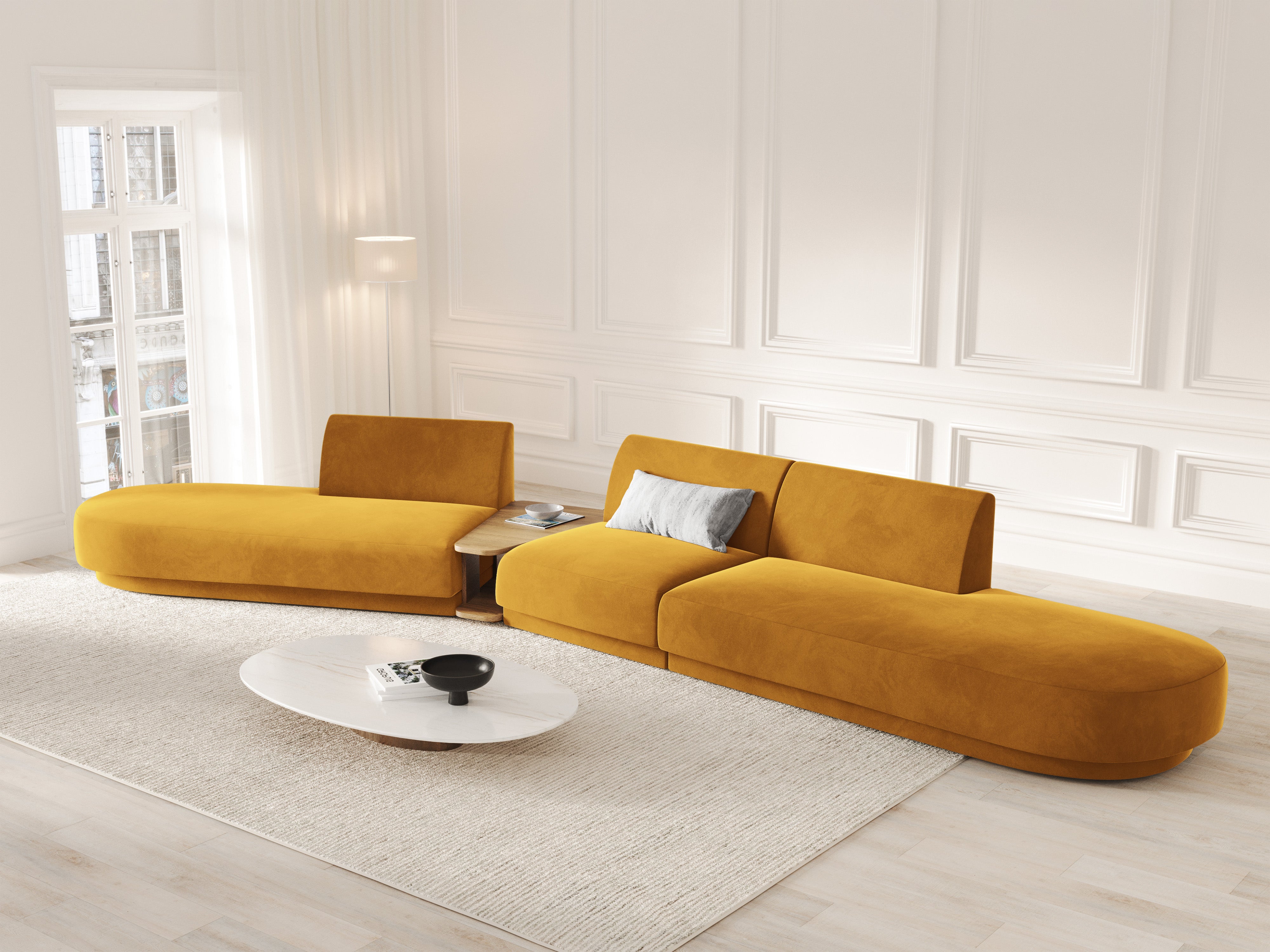 Sofa Miley 430x154cm, Materijal: Baršun