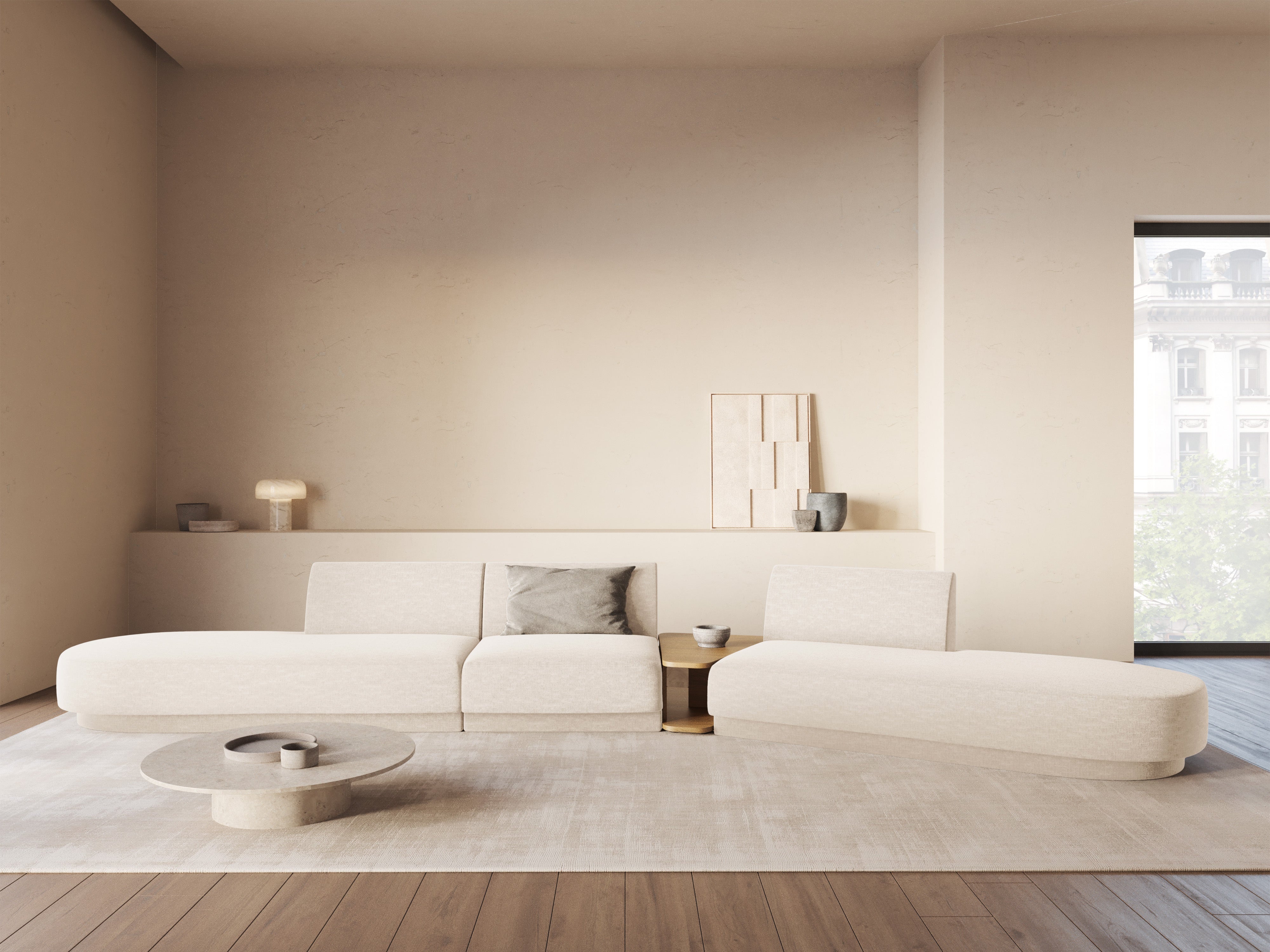 Sofa Miley 430x154cm, Materijal: Chenille Eden