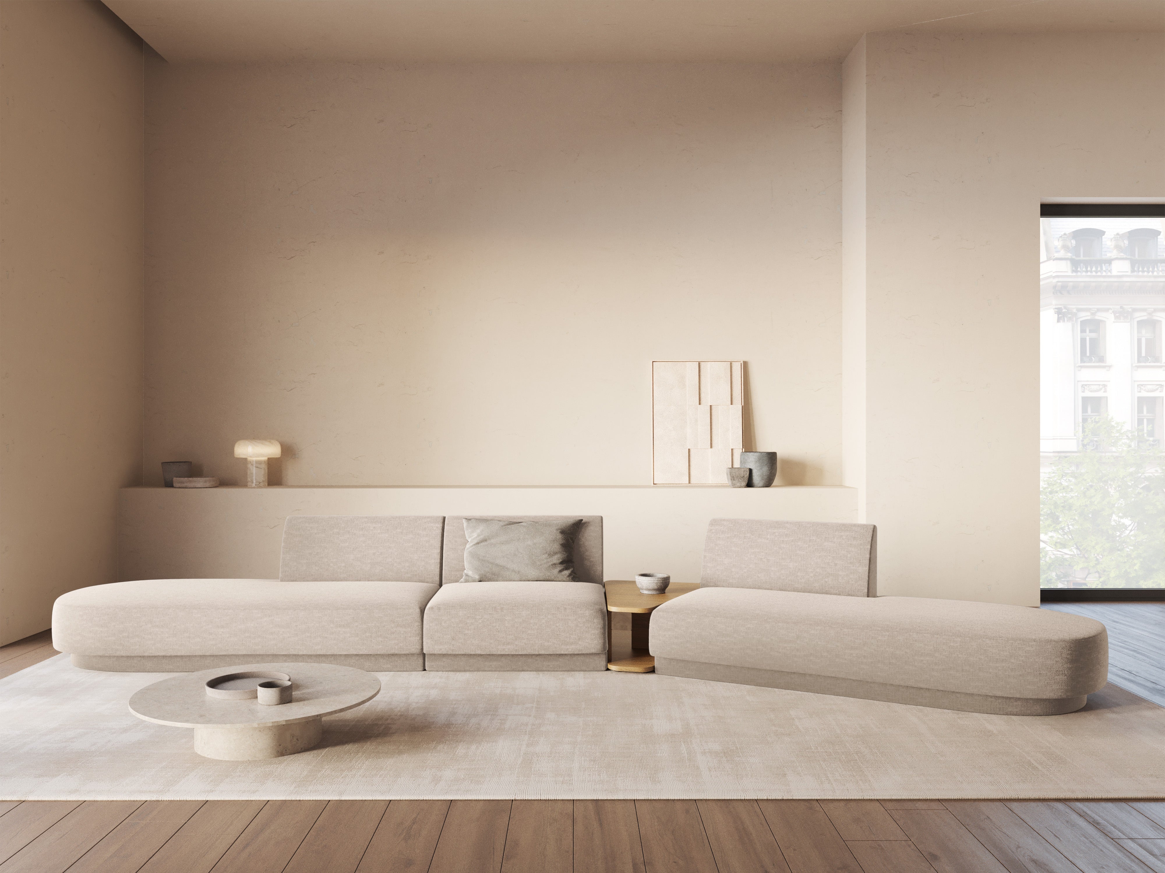 Sofa Miley 430x154cm, Materijal: Chenille Eden