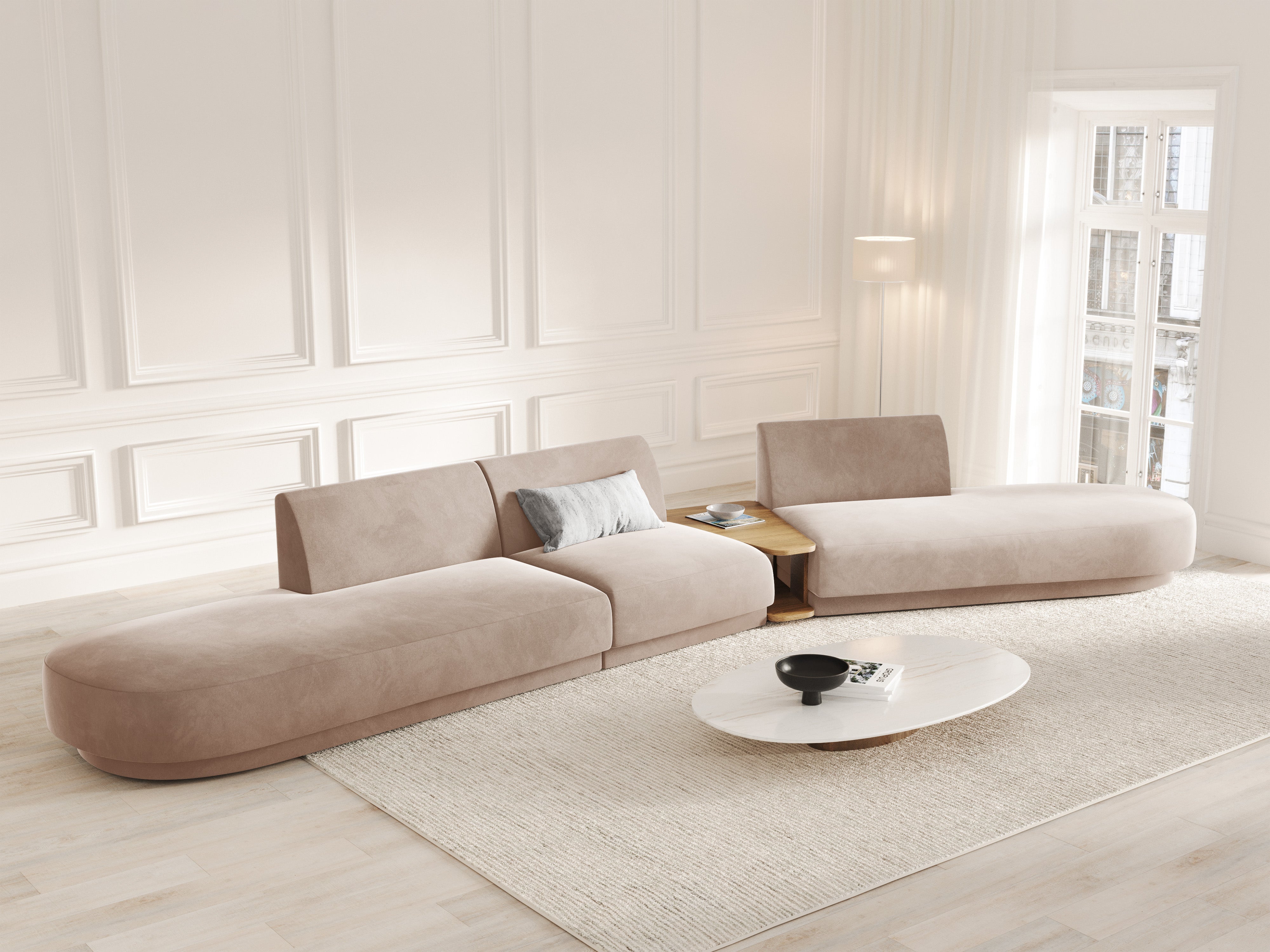 Sofa Miley 430x154cm, Materijal: Baršun