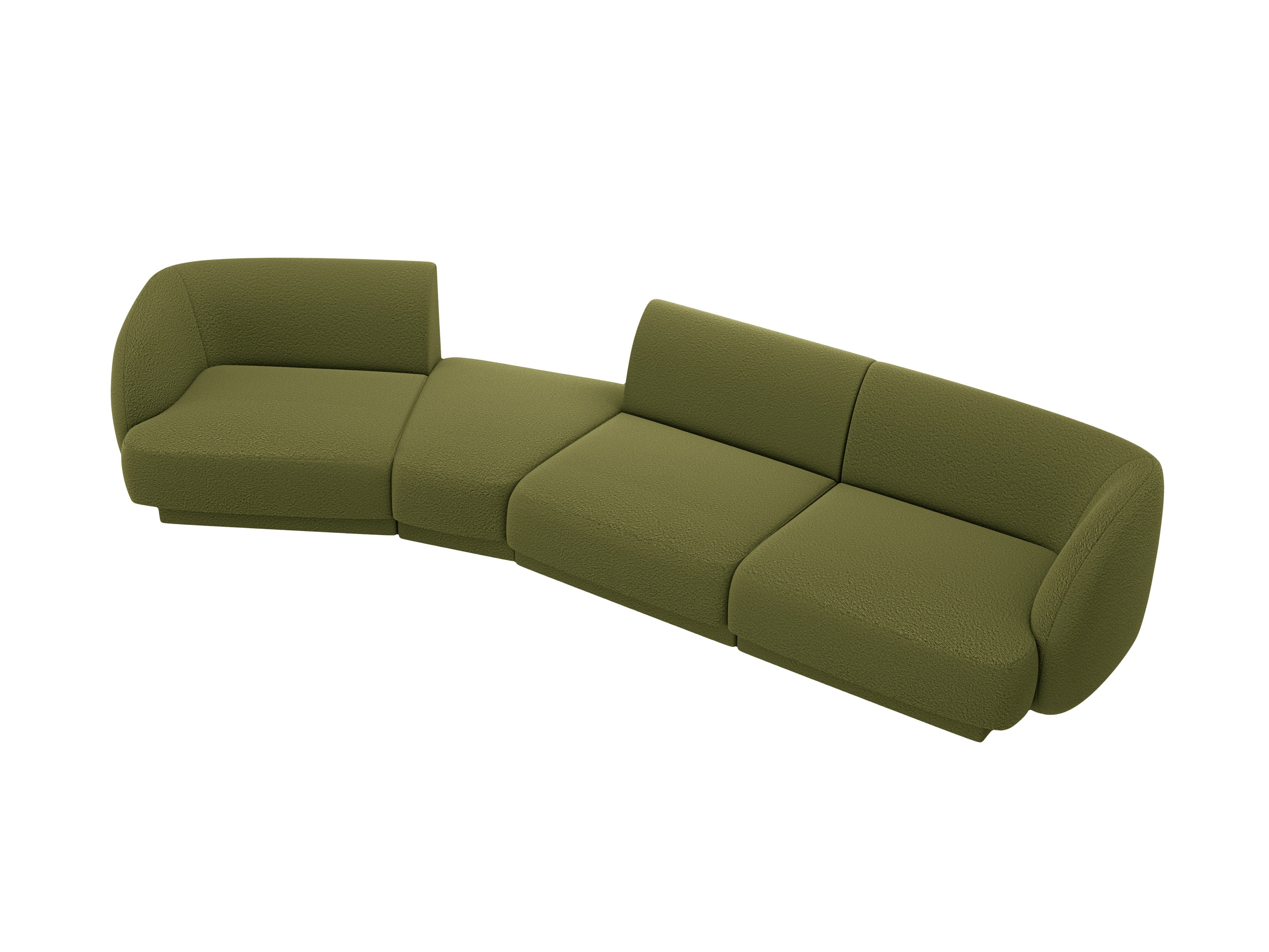 Sofa Miley 327x132cm, Materijal: Boucle