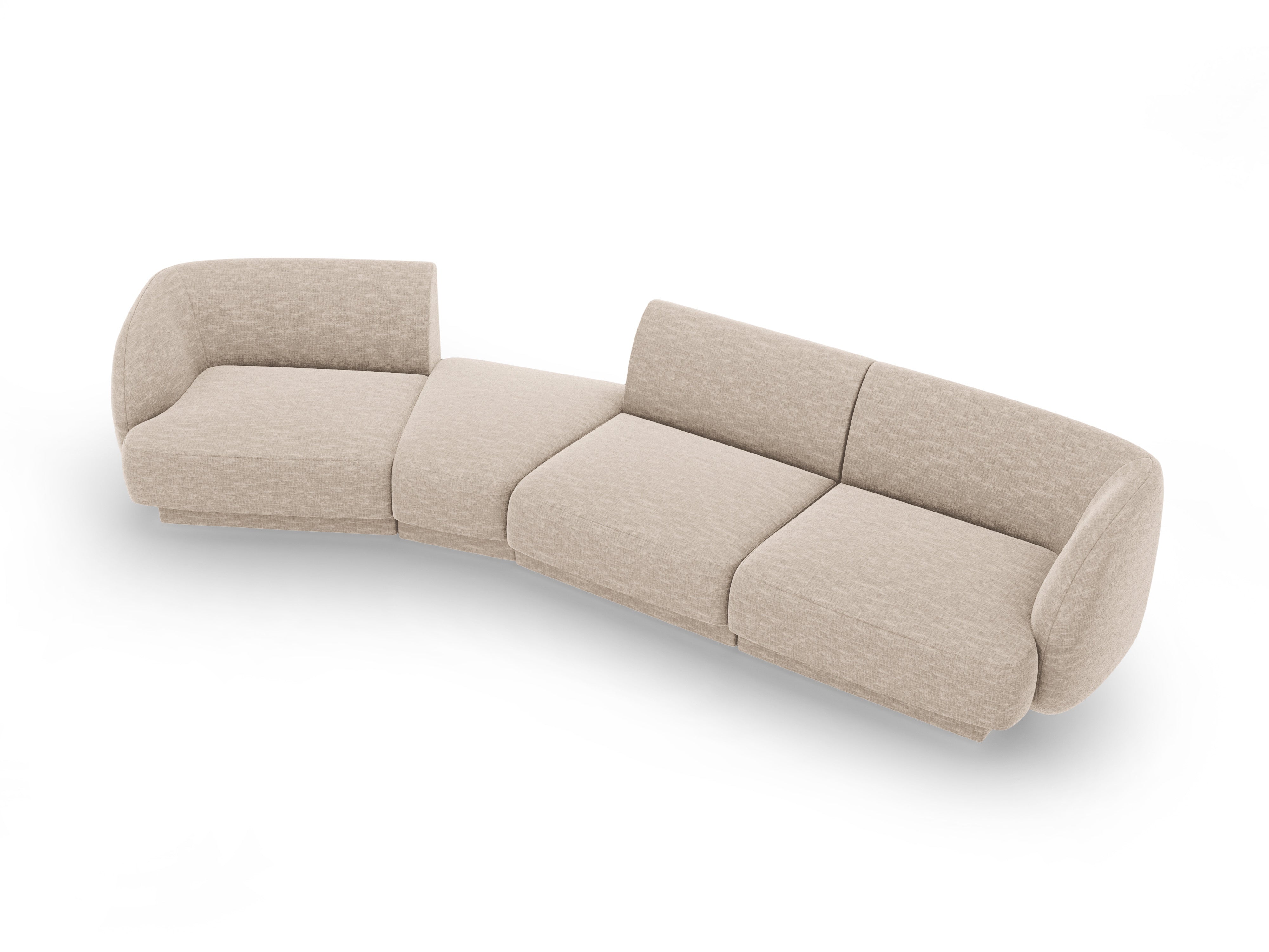 Sofa Miley 327x132cm, Materijal: Chenille Eden