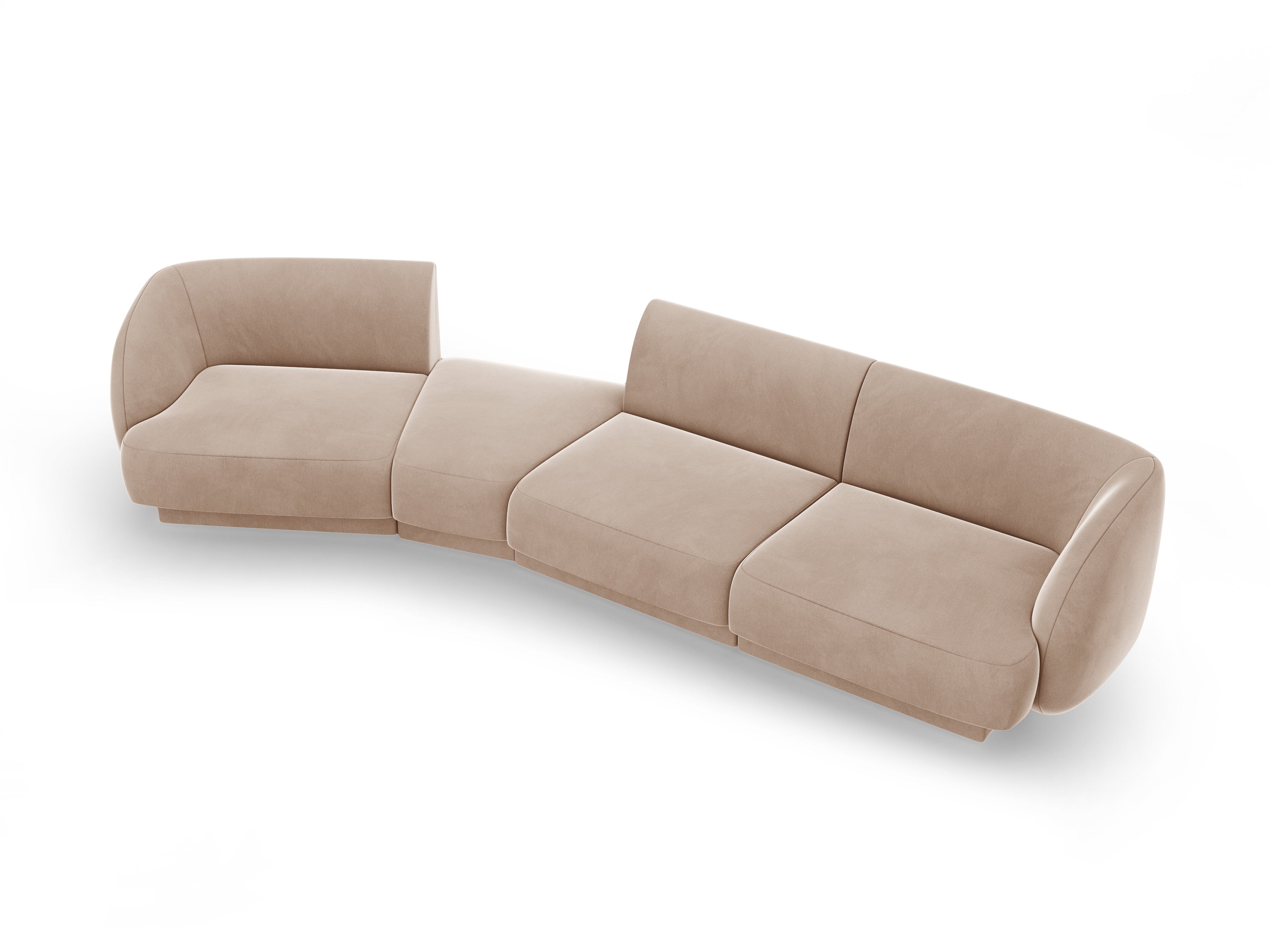Sofa Miley 327x132cm, Materijal: Baršun