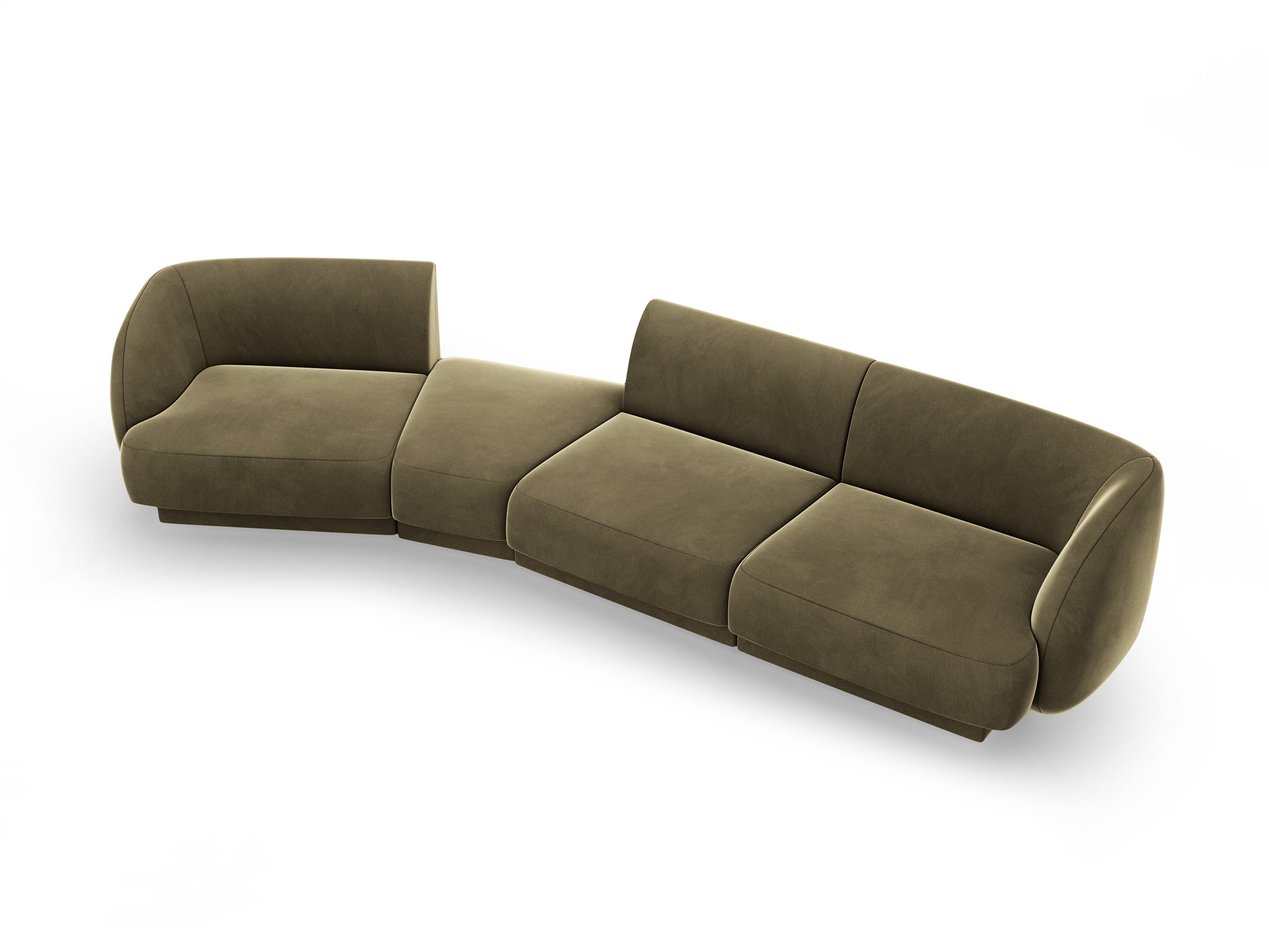 Sofa Miley 327x132cm, Materijal: Baršun
