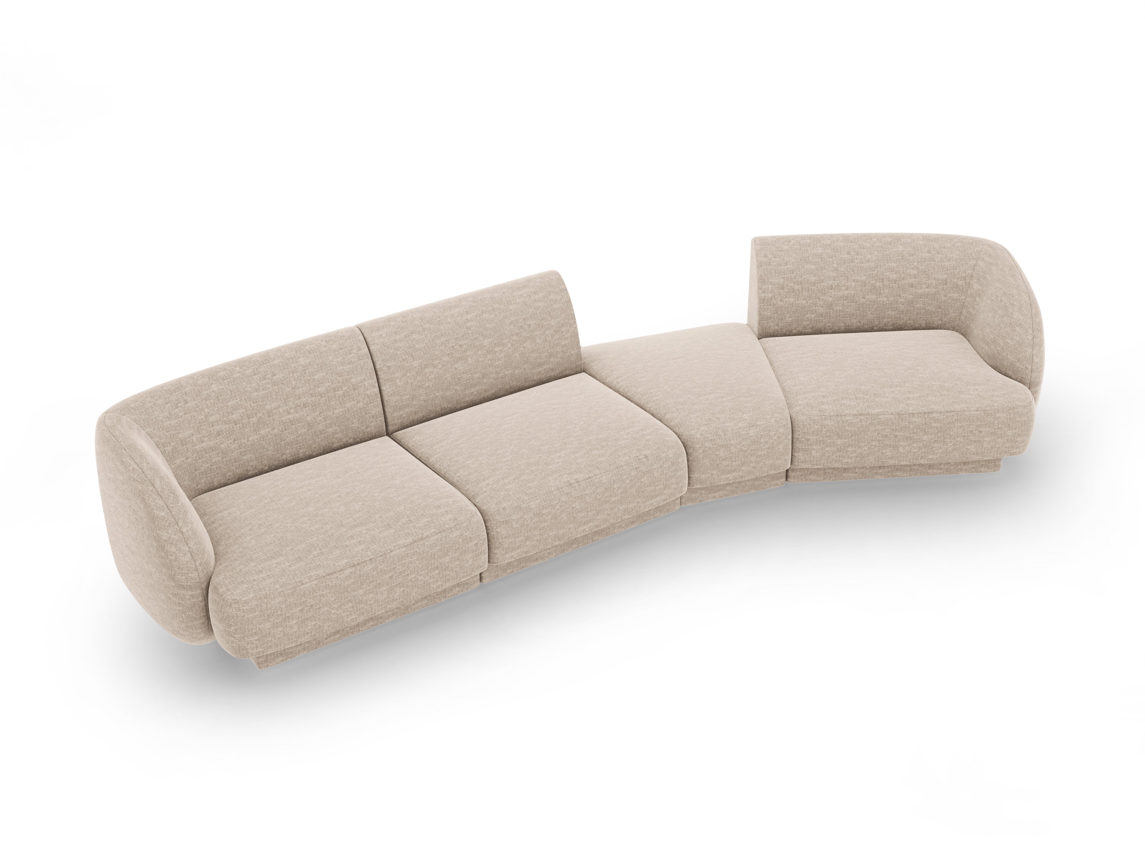 Sofa Miley 327x132cm, Materijal: Chenille Eden