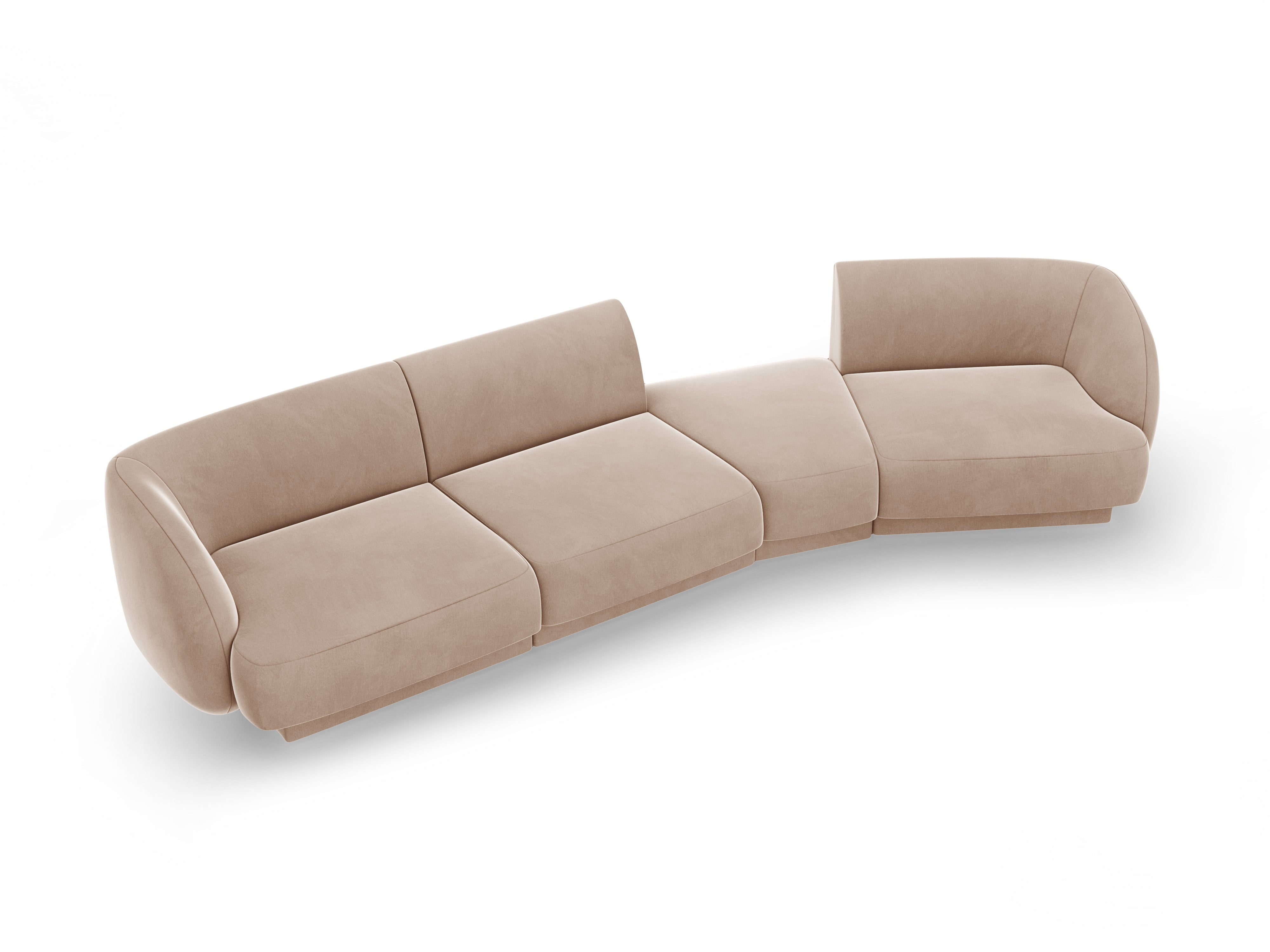 Sofa Miley 327x132cm, Materijal: Baršun