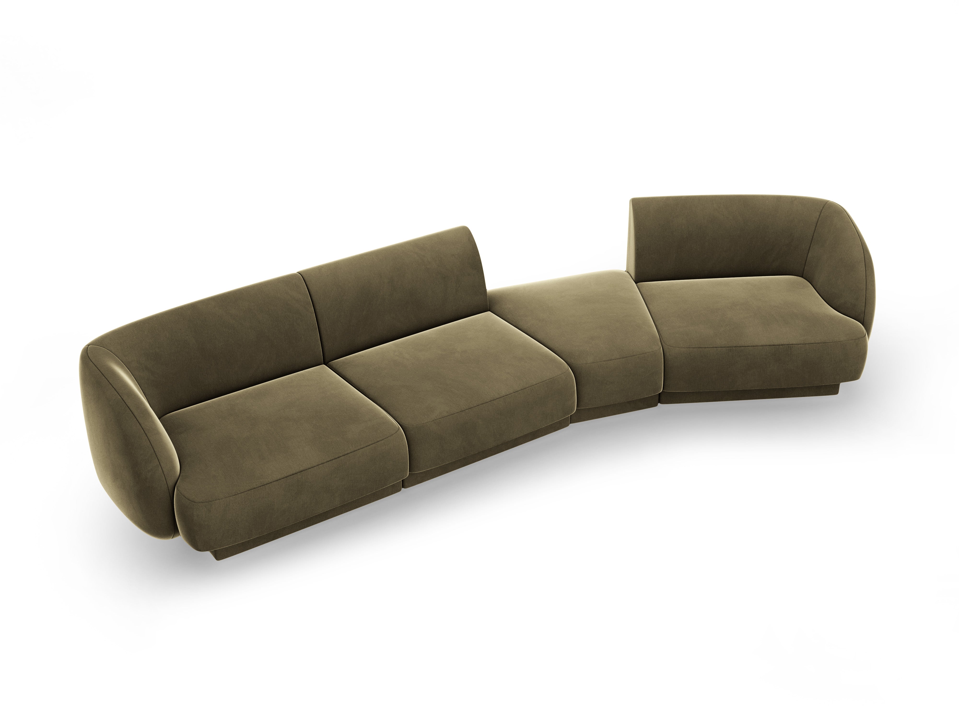 Sofa Miley 327x132cm, Materijal: Baršun